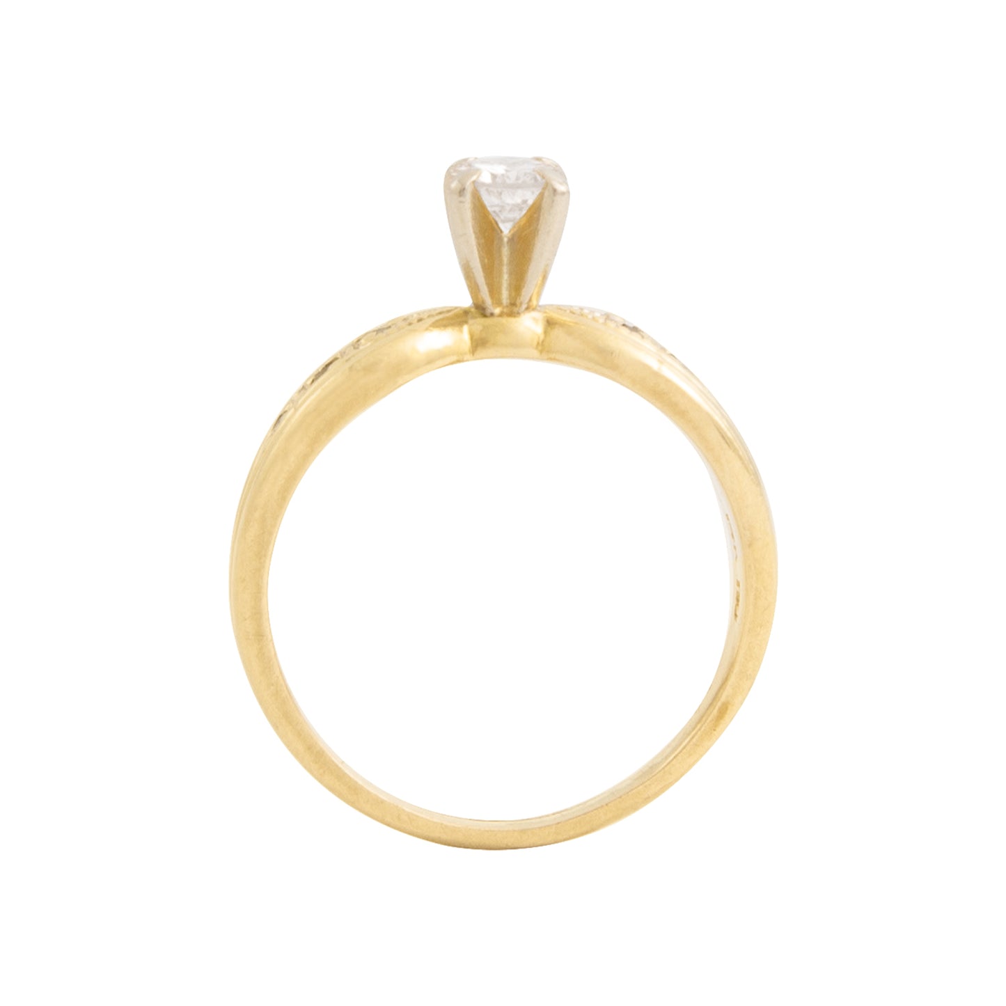 Anillo Solitario 0.33 CT