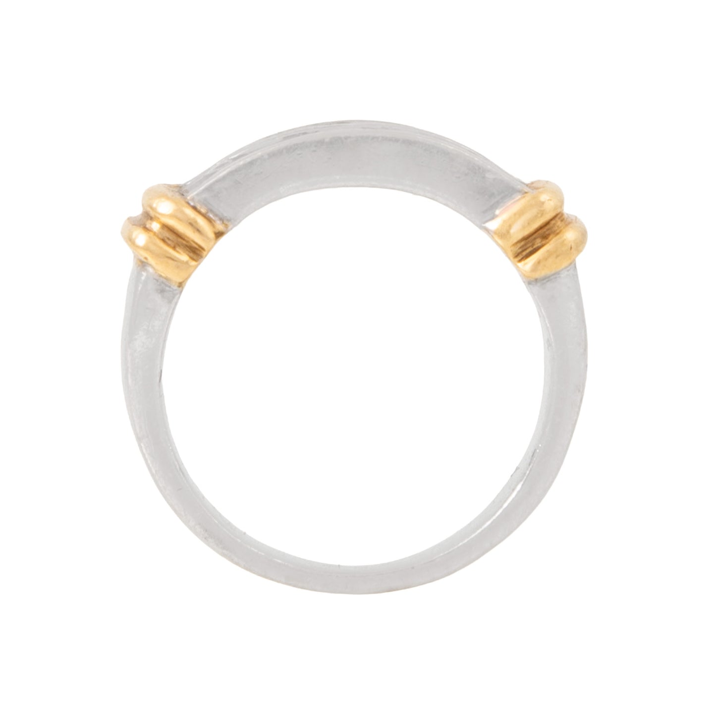 Anillo Con Dos Hilos