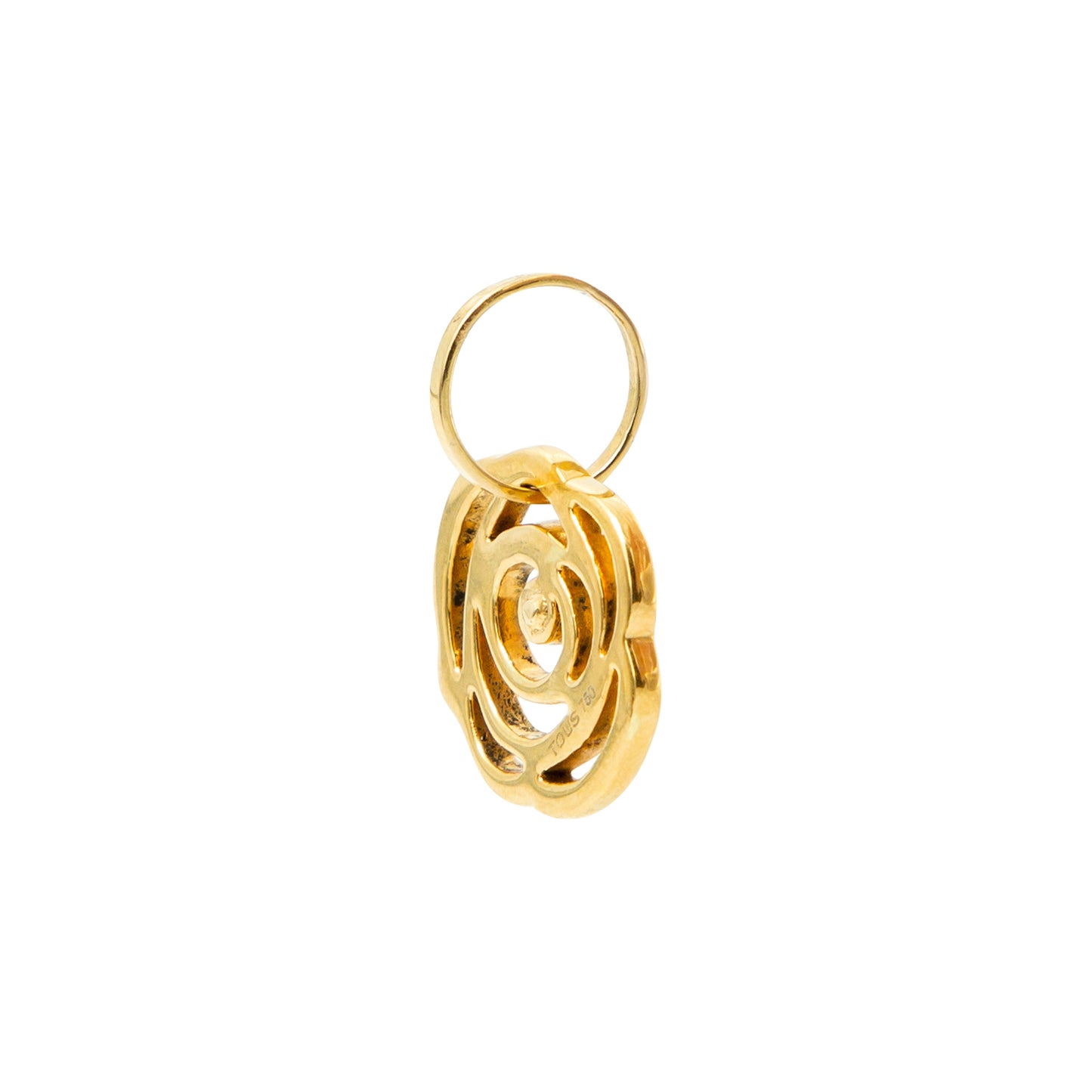 Dije Rosa de Abril 18k