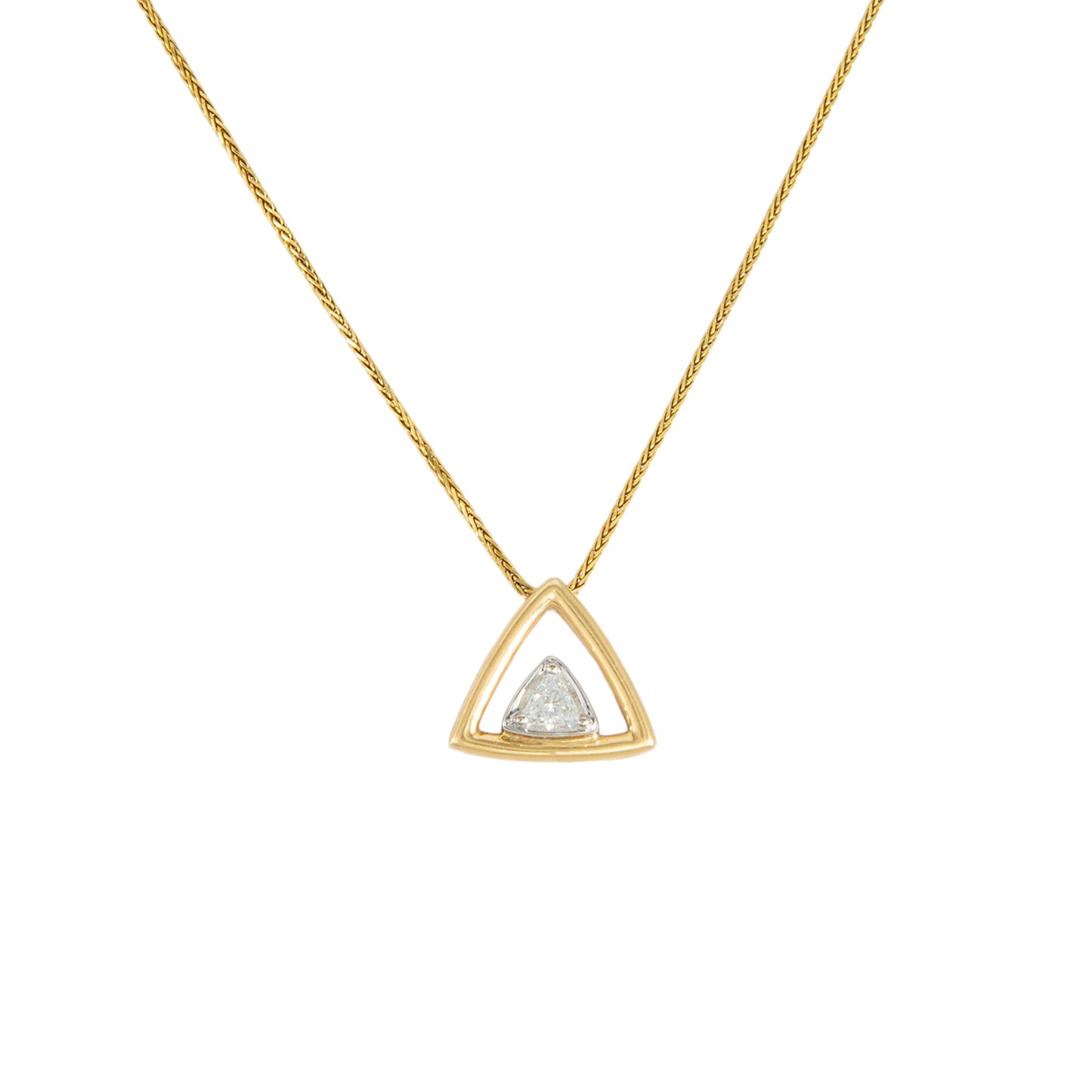 Gargantilla Con Dije Triangular