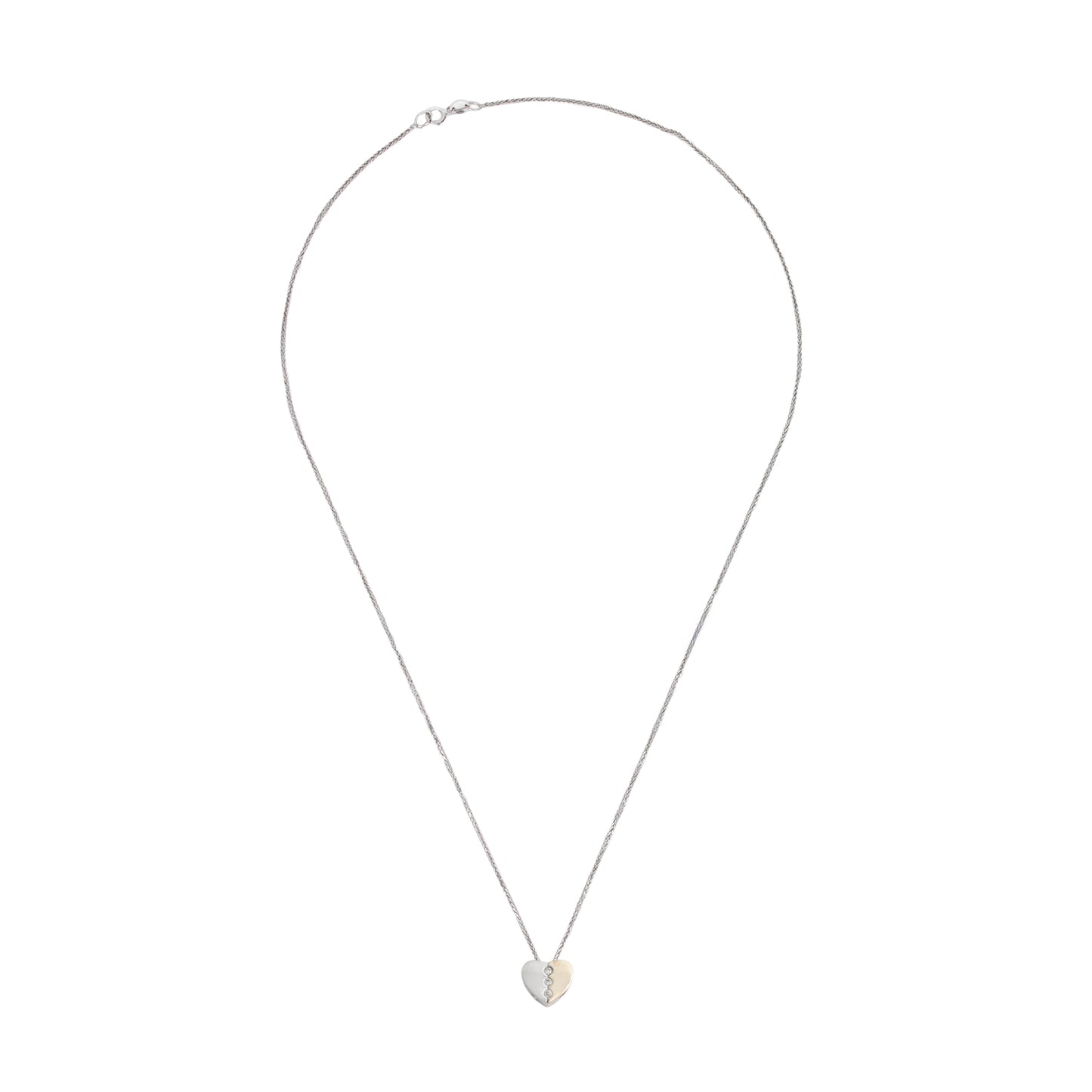 Gargantilla Dije Corazón 14k