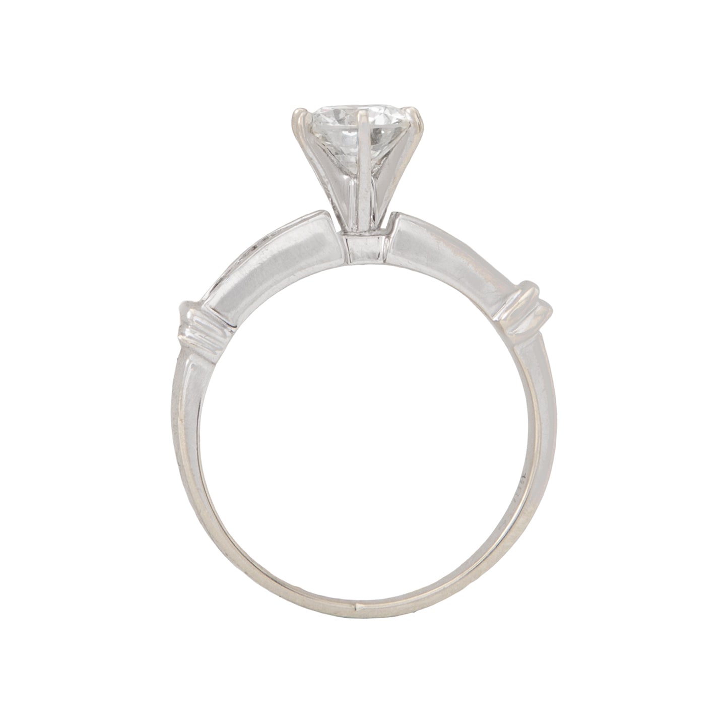 Anillo Solitario 18k