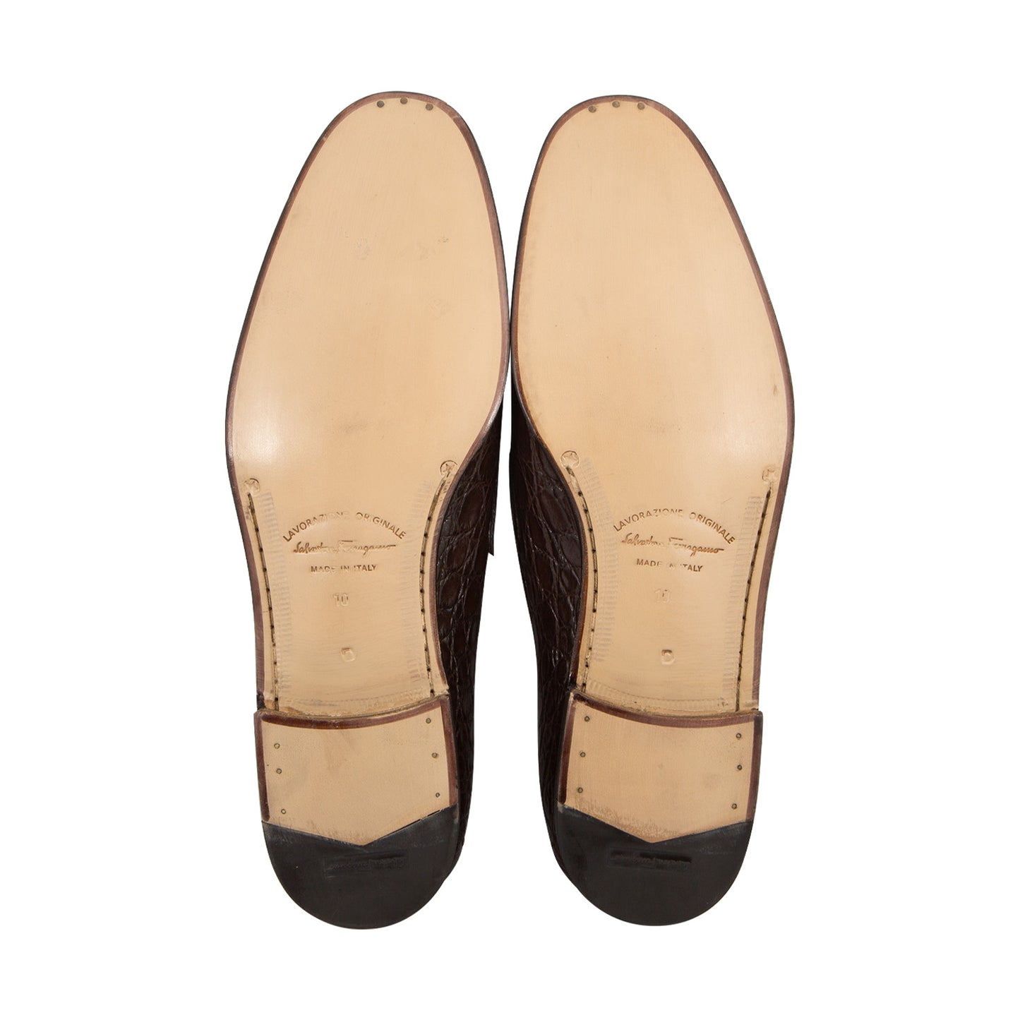 Mocasines Piel En Color Marrón Coñac