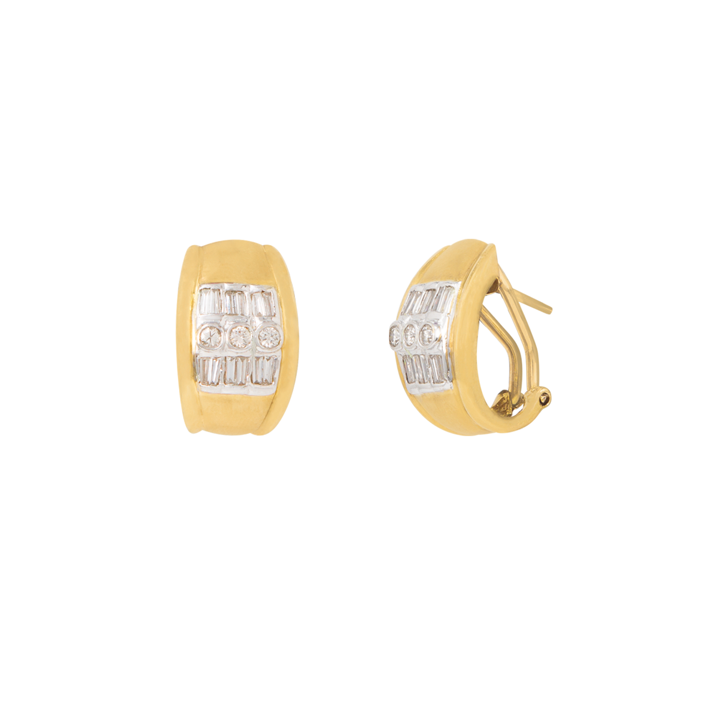 Aretes Oro Amarillo 18k