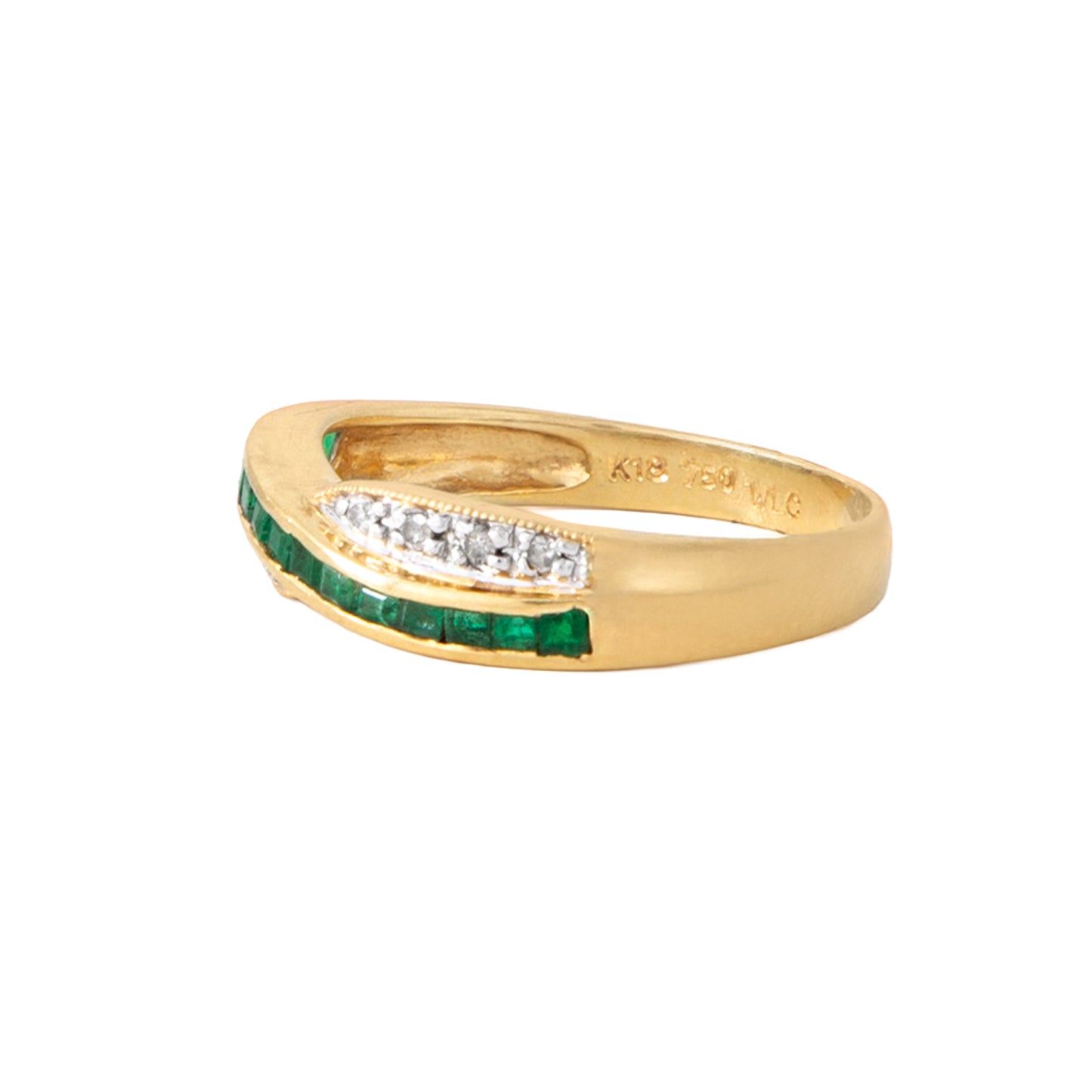 Anillo Diseño Cruzado 18k