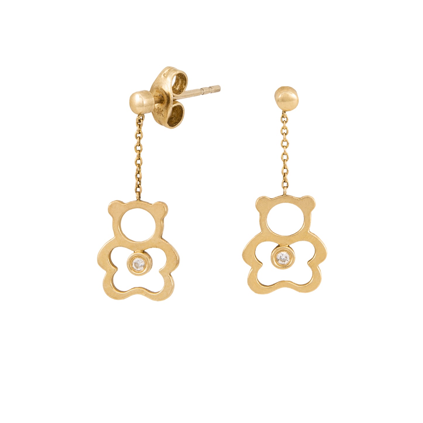Aretes Diseño Oso