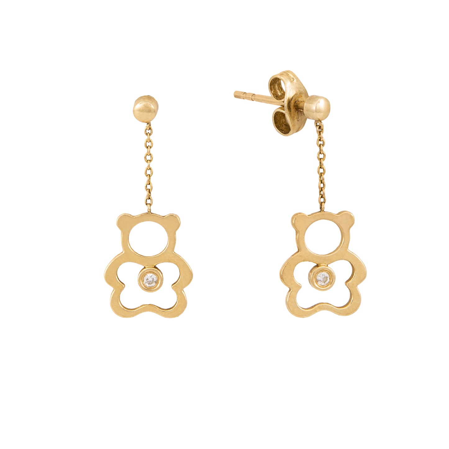 Aretes Diseño Oso