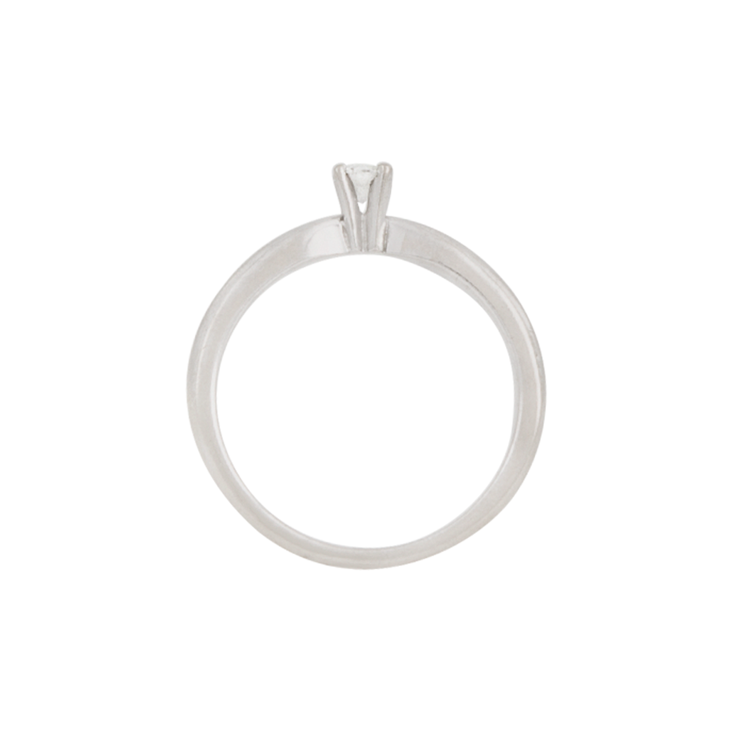 Anillo Solitario 0.14 CT