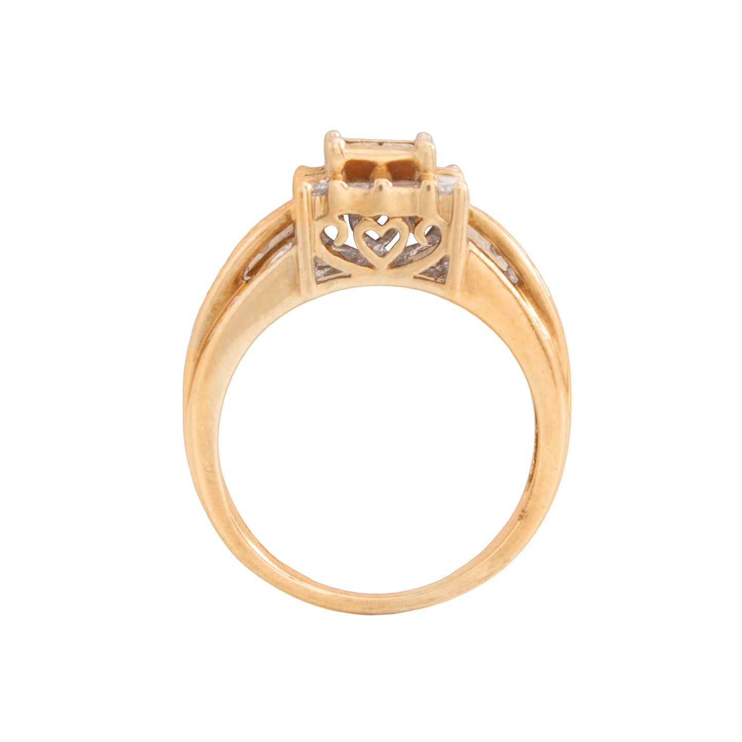 Anillo Solitario 10k