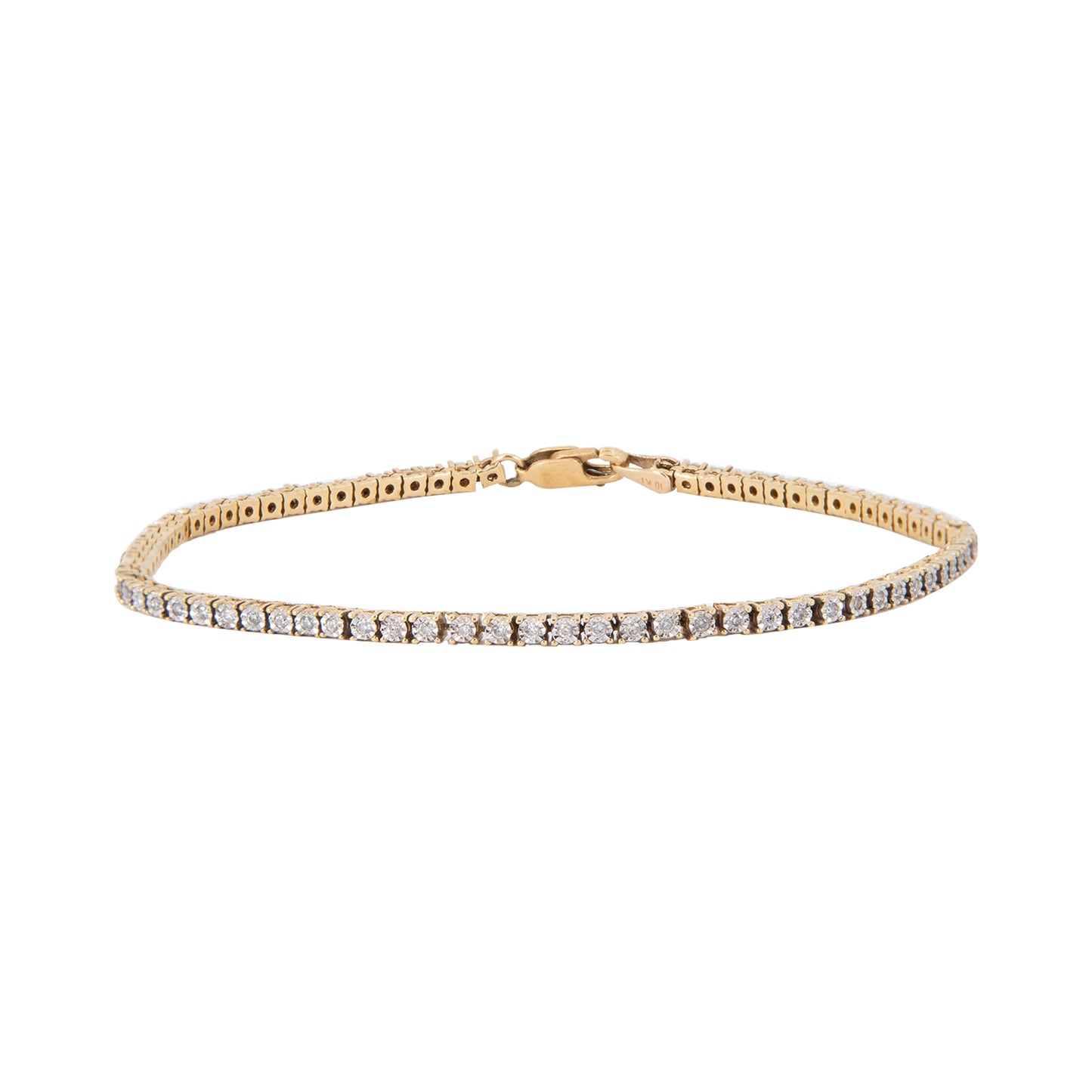 Pulsera Con Chispas de Diamante