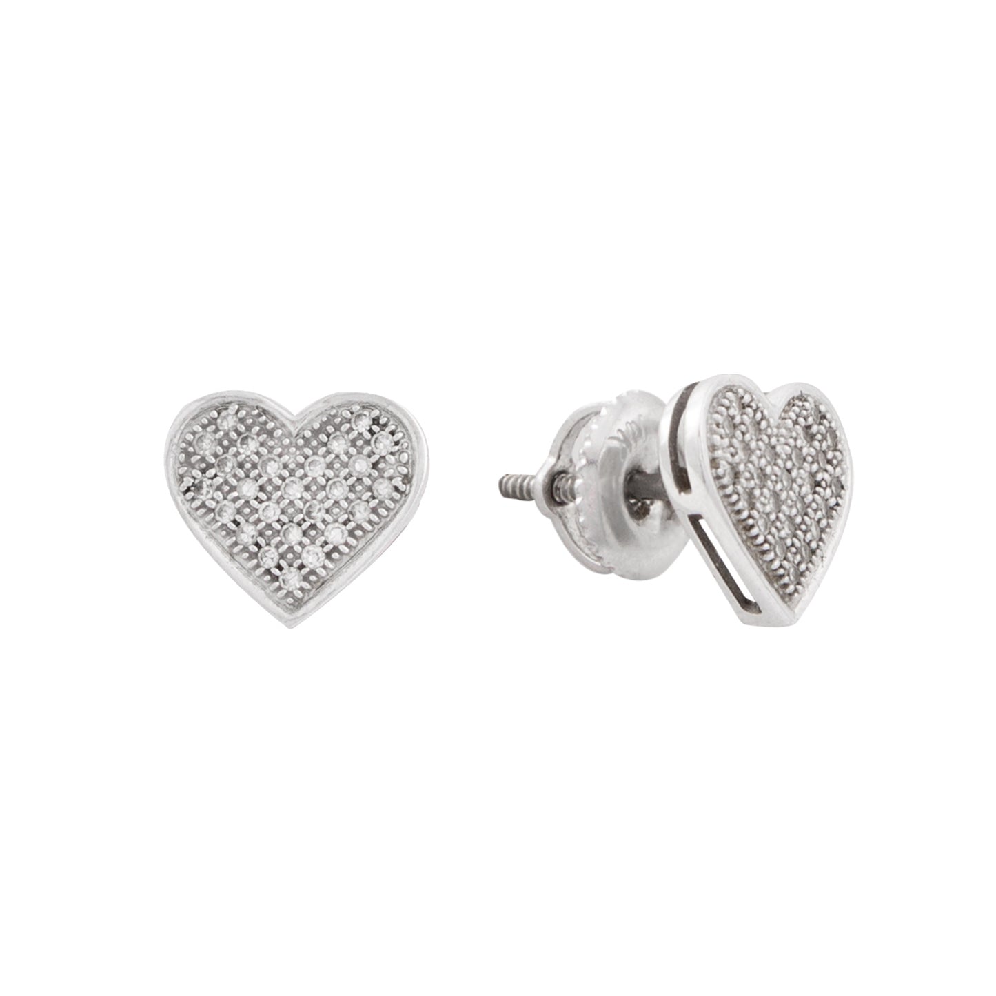 Aretes Diseño De Corazón