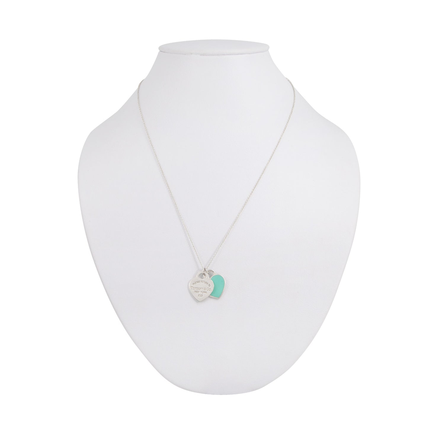 VENDIDO Collar Con Doble Placa Corazón