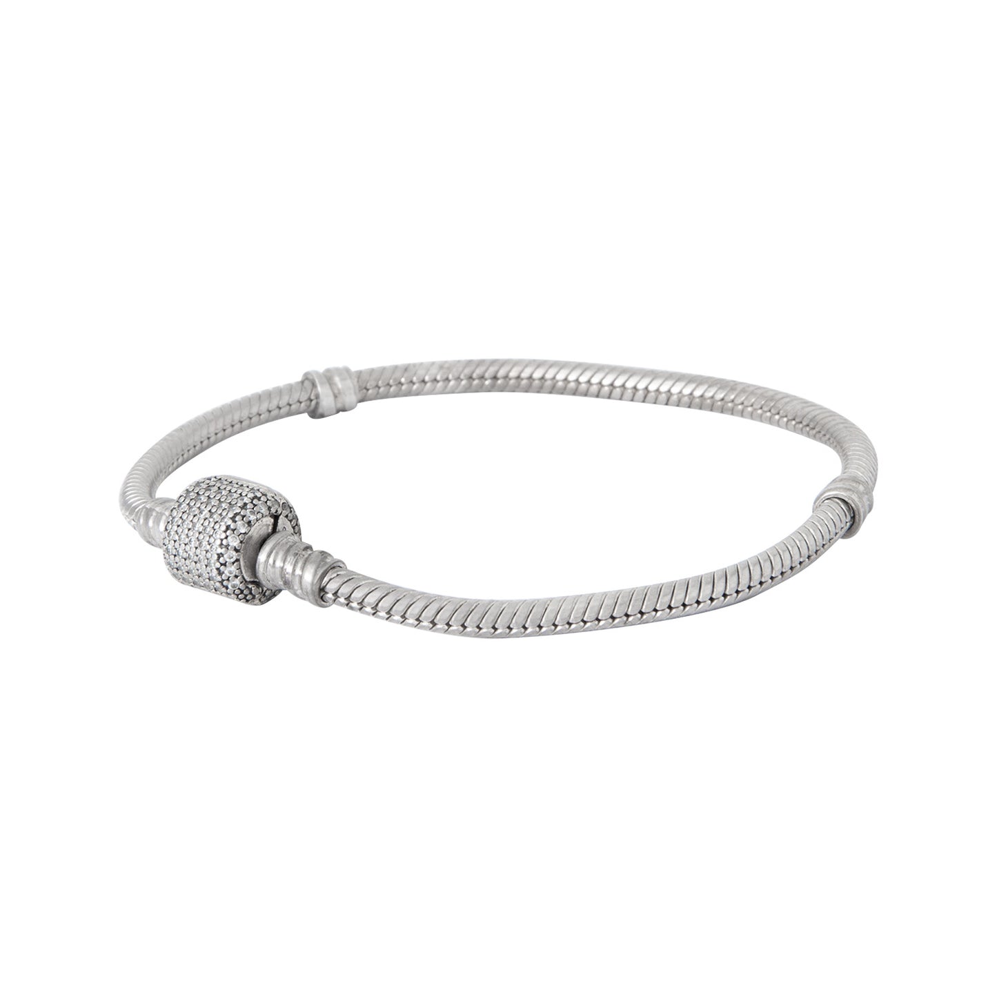 Brazalete Moments Broche De Pavé 17 cm