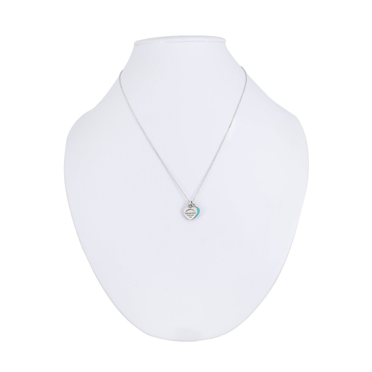 Collar Con Doble Placa Corazón