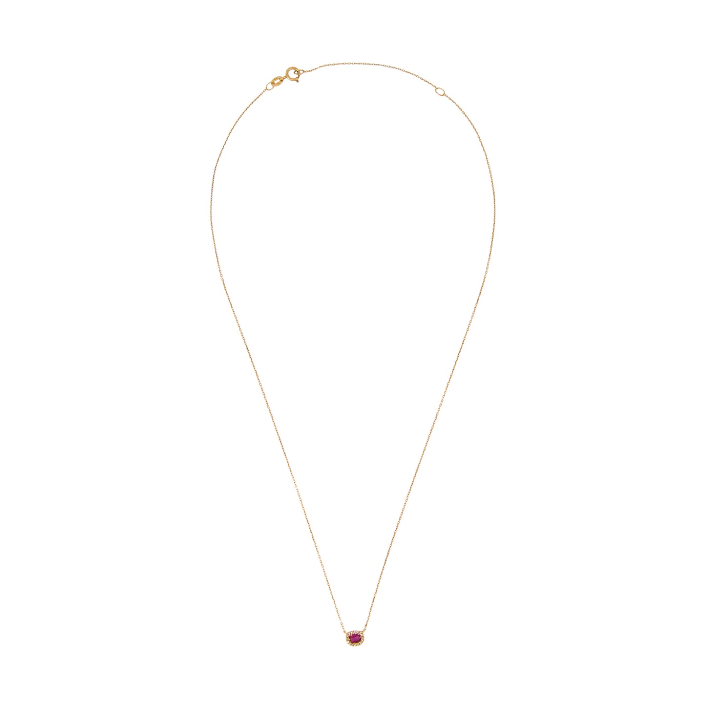 Gargantilla con Dije Rubí