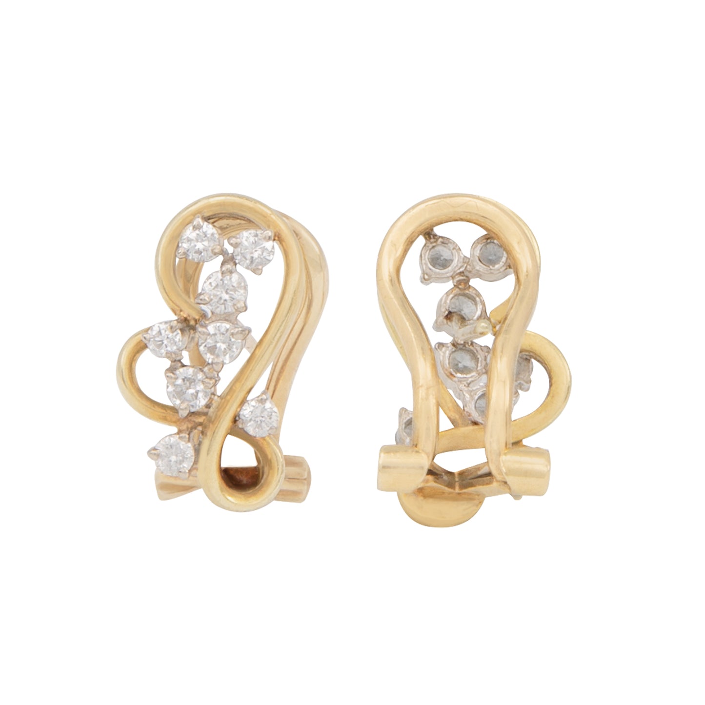 Aretes Diseño Especial 14k