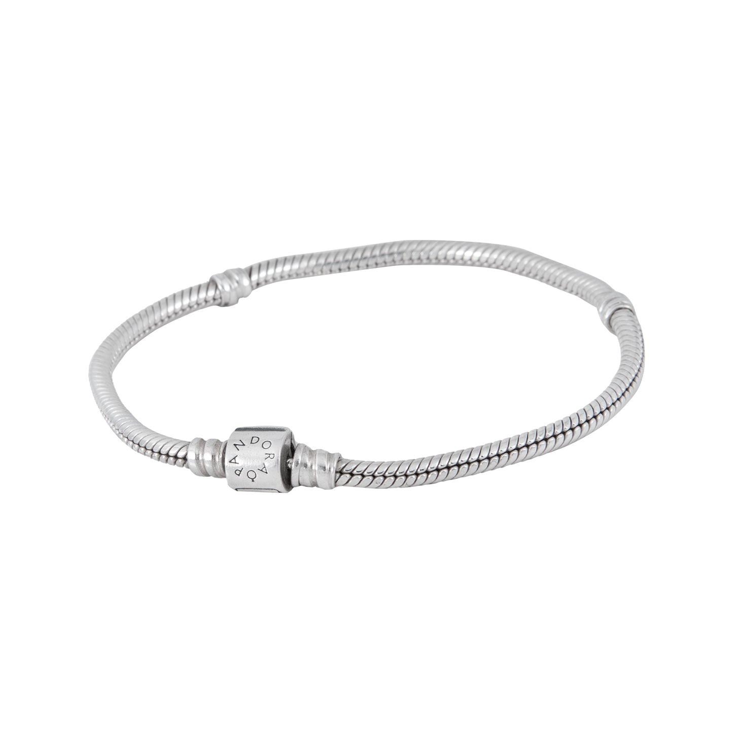 VENDIDO Brazalete Moments con Broche de Barril 17 cm