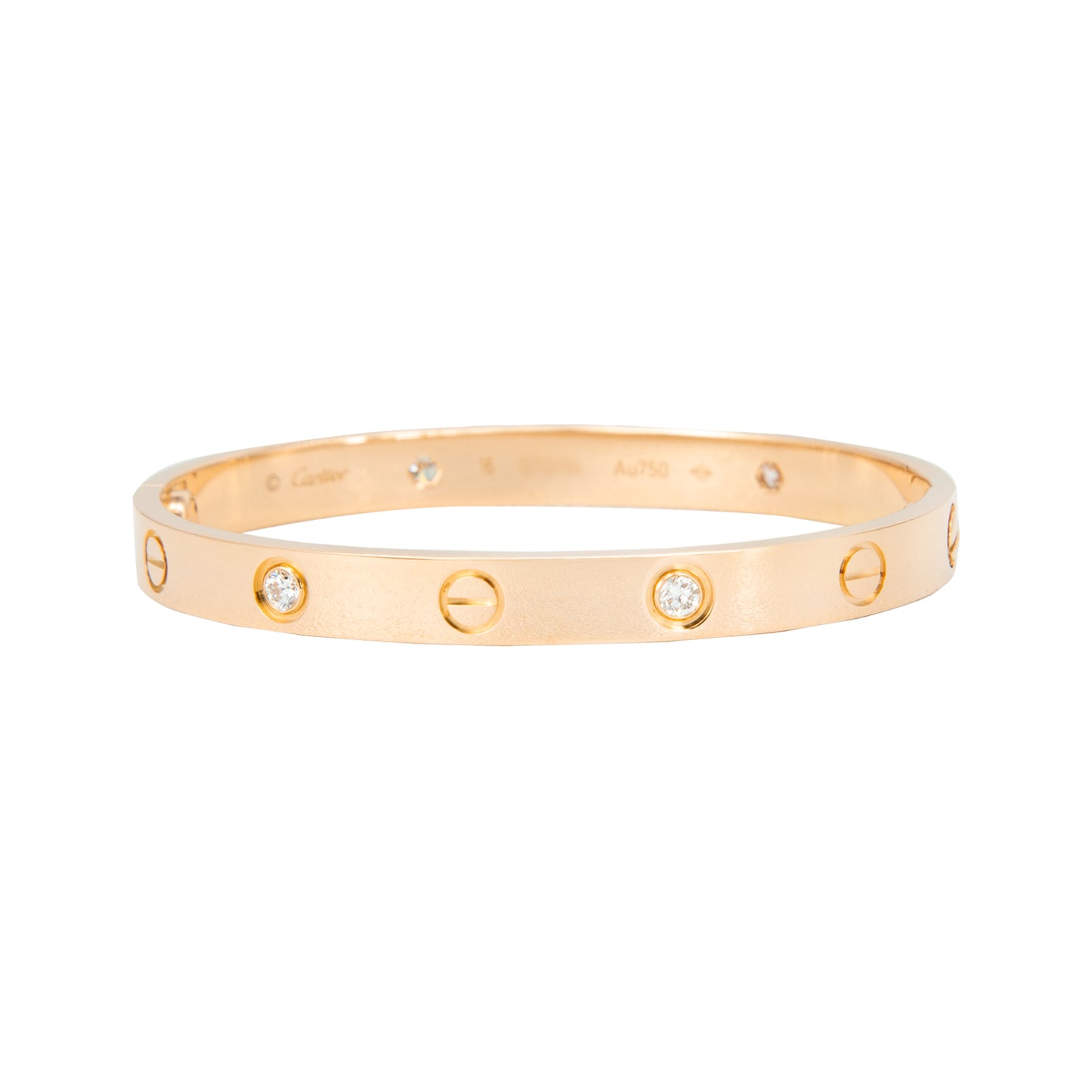 VENDIDO Brazalete Love 4 Diamantes - Boutique San Agustín