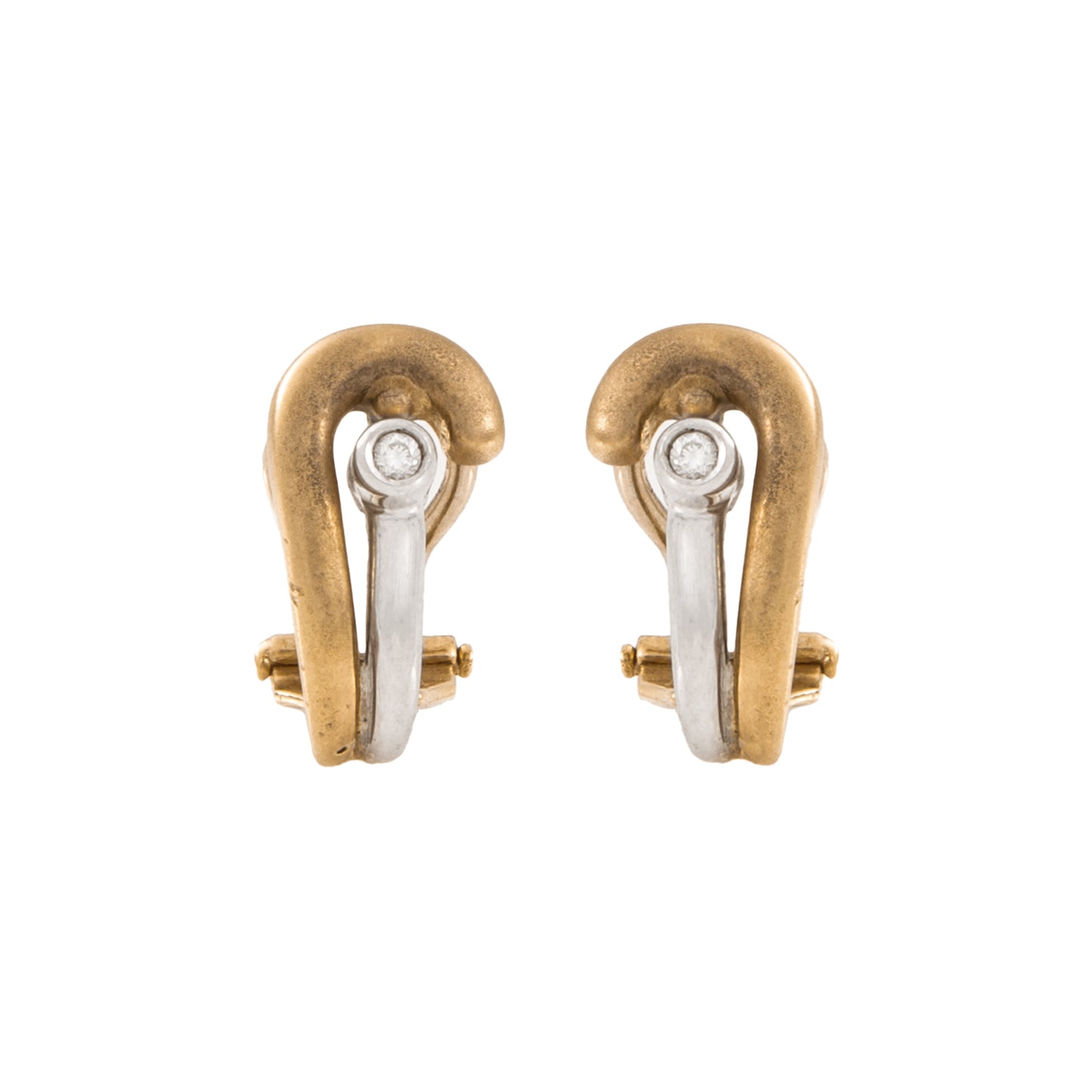 Aretes Diseño Especial 2 Tonos