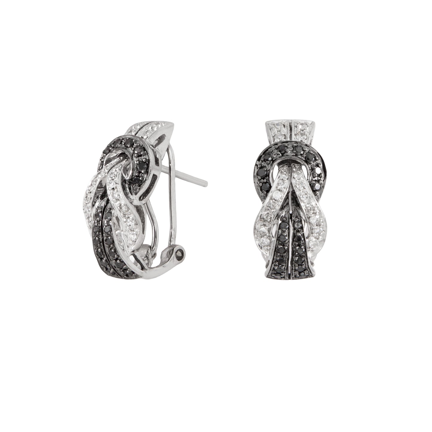 Juego de Aretes y Anillo Diseño Nudo