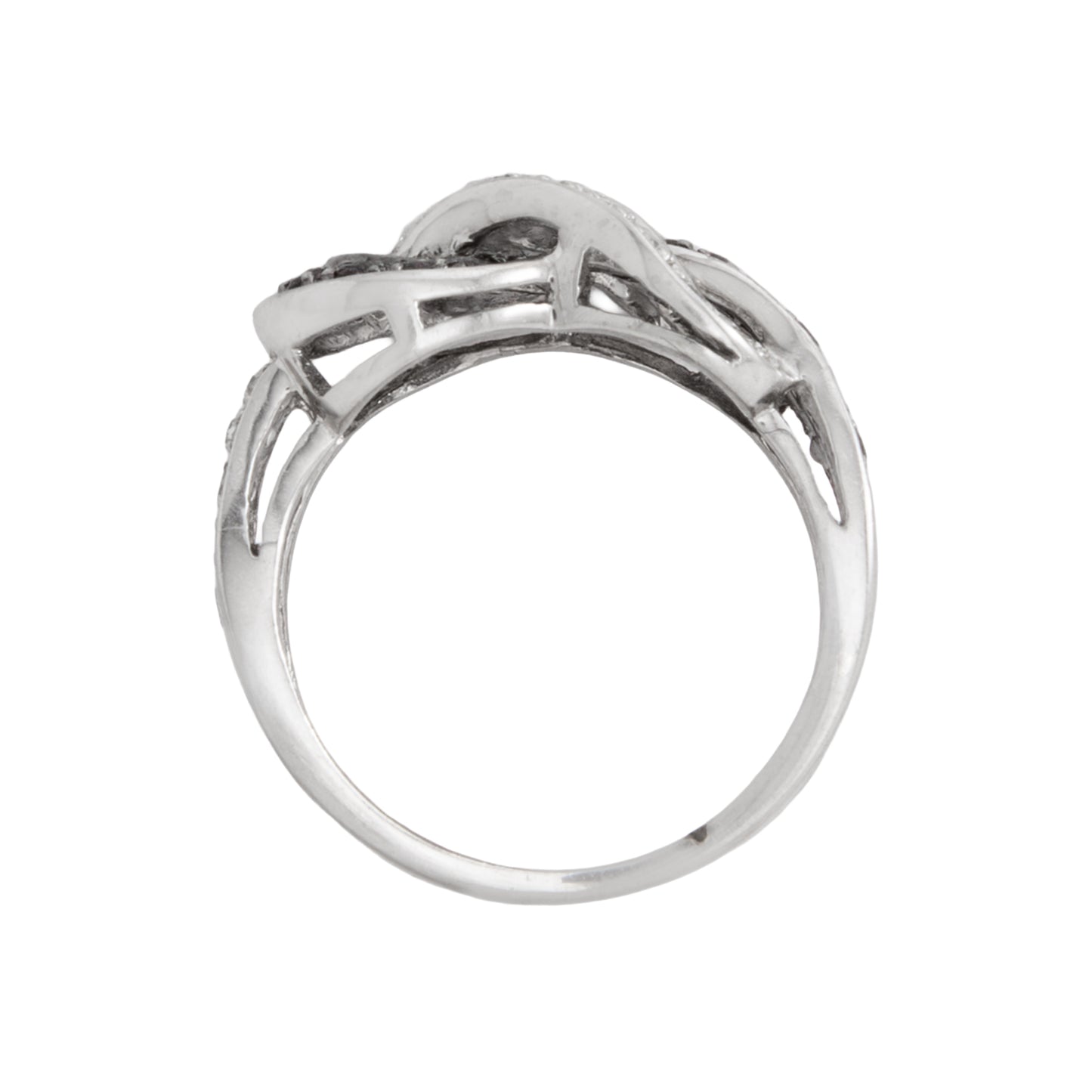 Juego de Aretes y Anillo Diseño Nudo