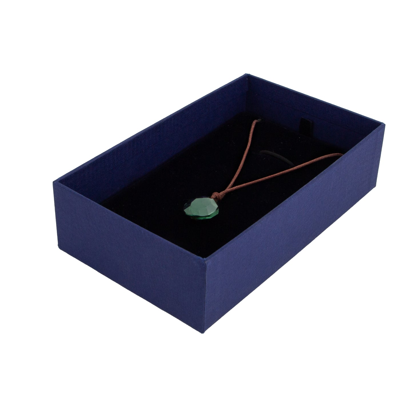 Collar Dije Cristal Verde