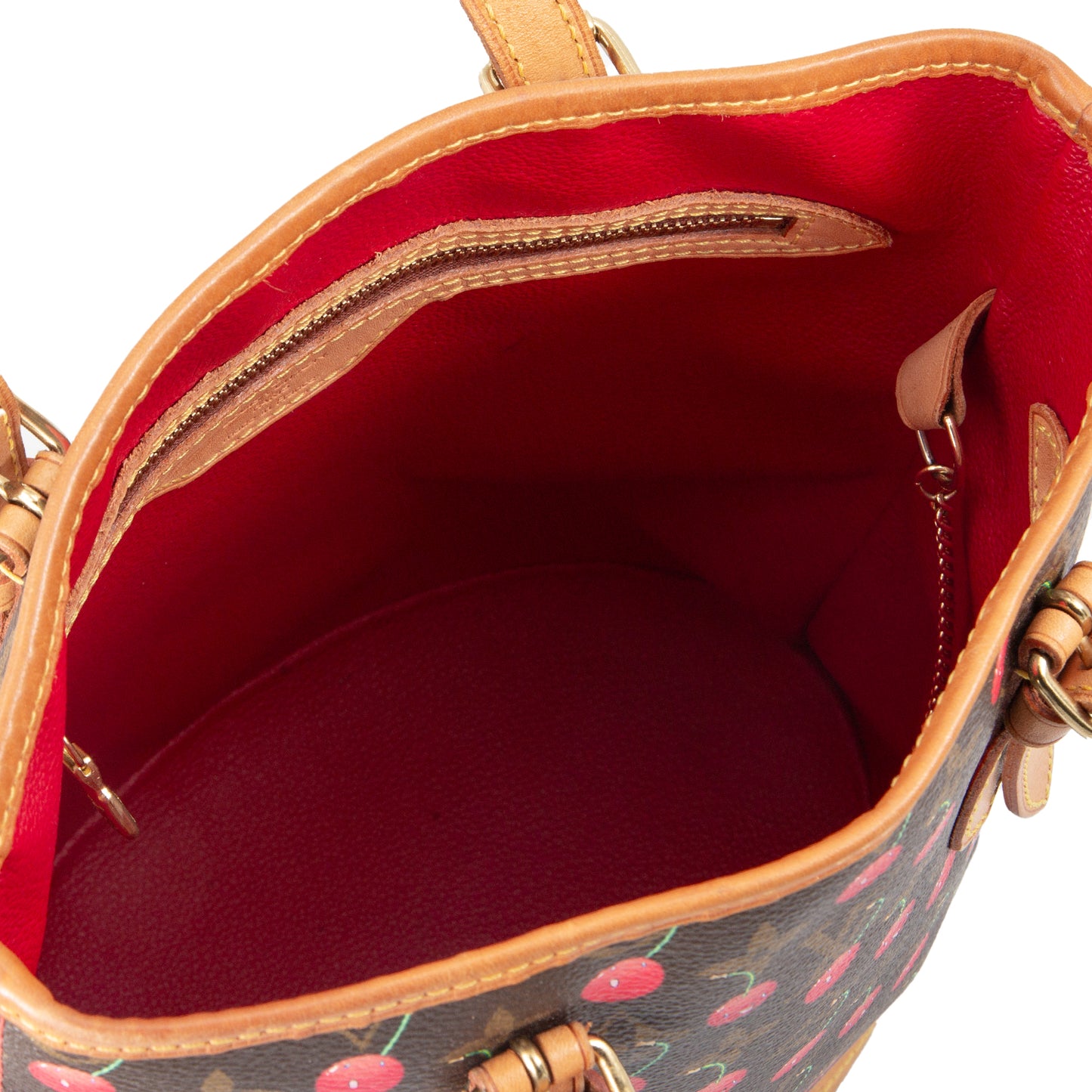 VENDIDO Tote Bucket Cerises Monogram PM