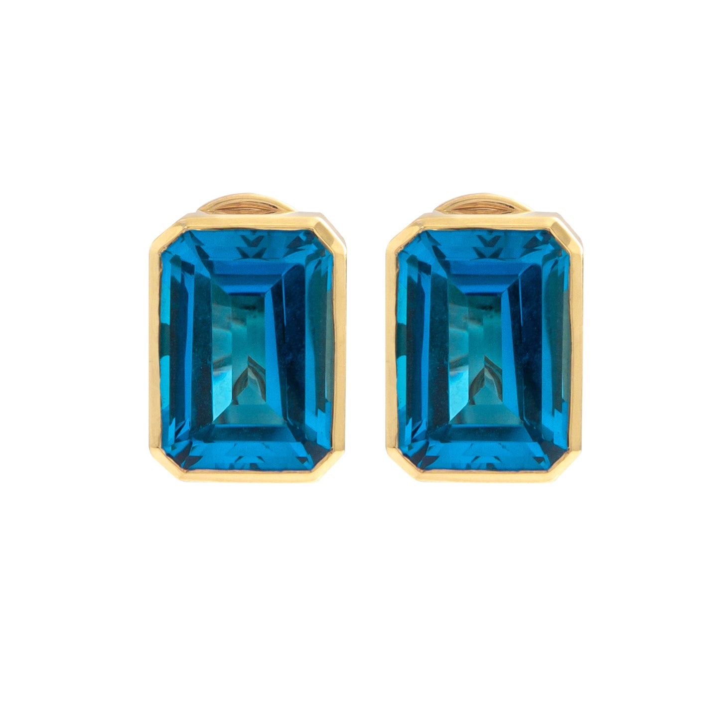 Aretes Aquamarina