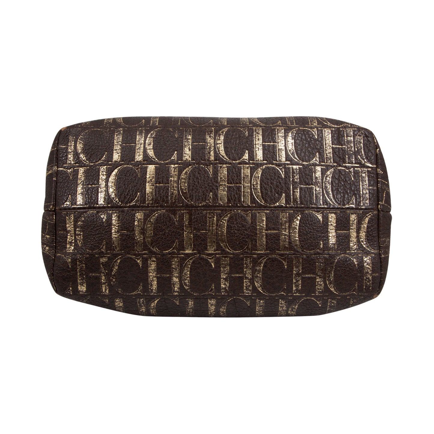 Bolso con Monograma Metálico