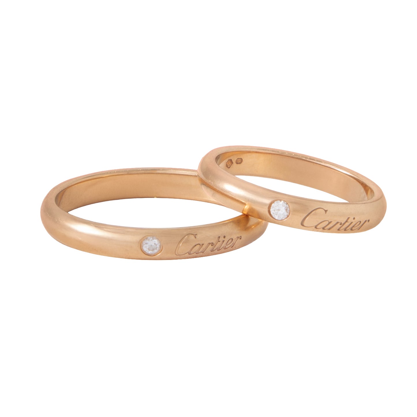 Par de argollas 18k
