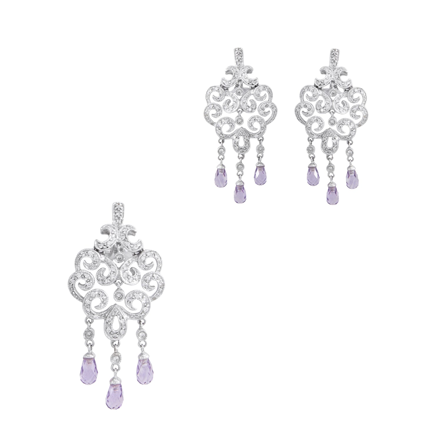 Juego de Aretes y Dije