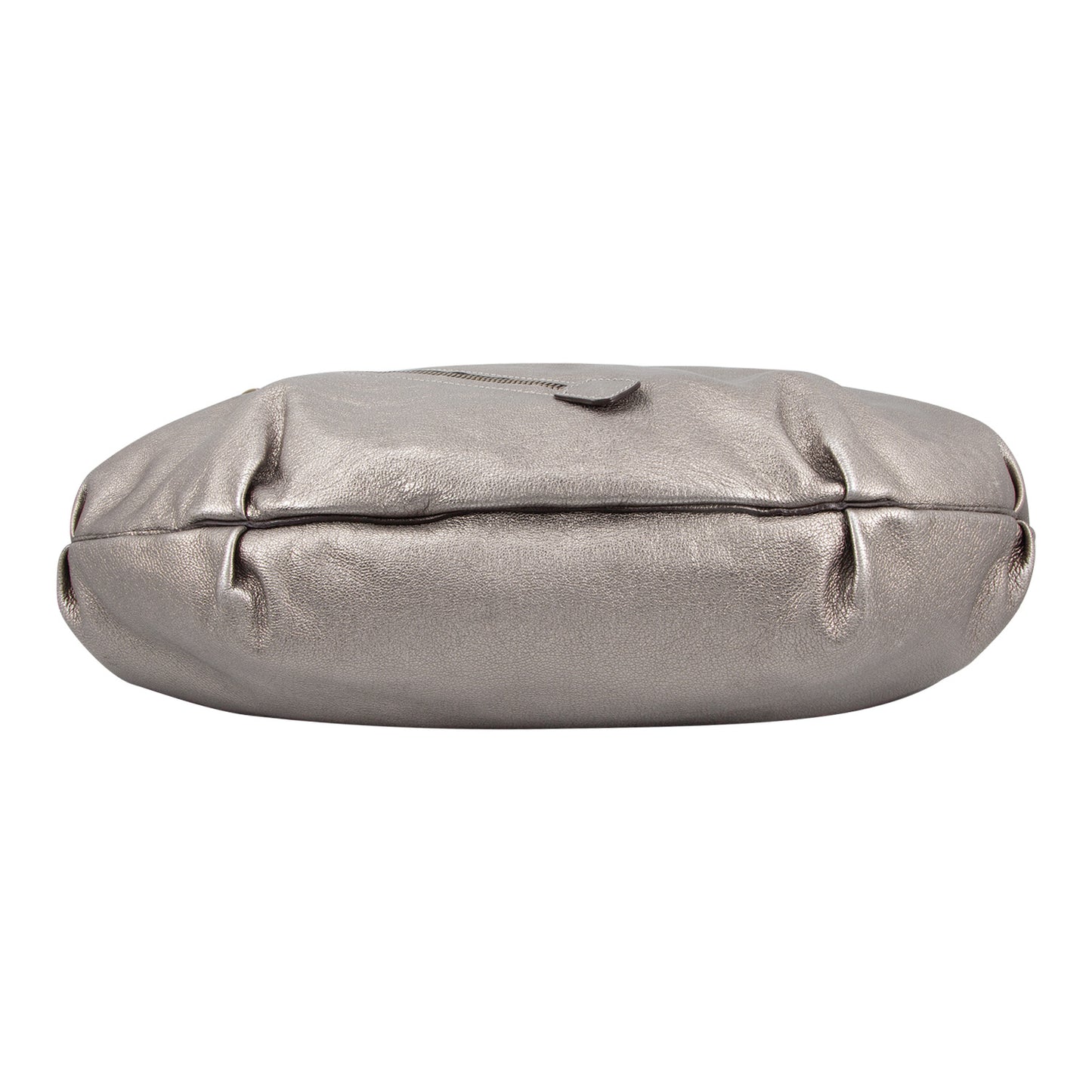 Bolso Hobo De Piel Con Borlas