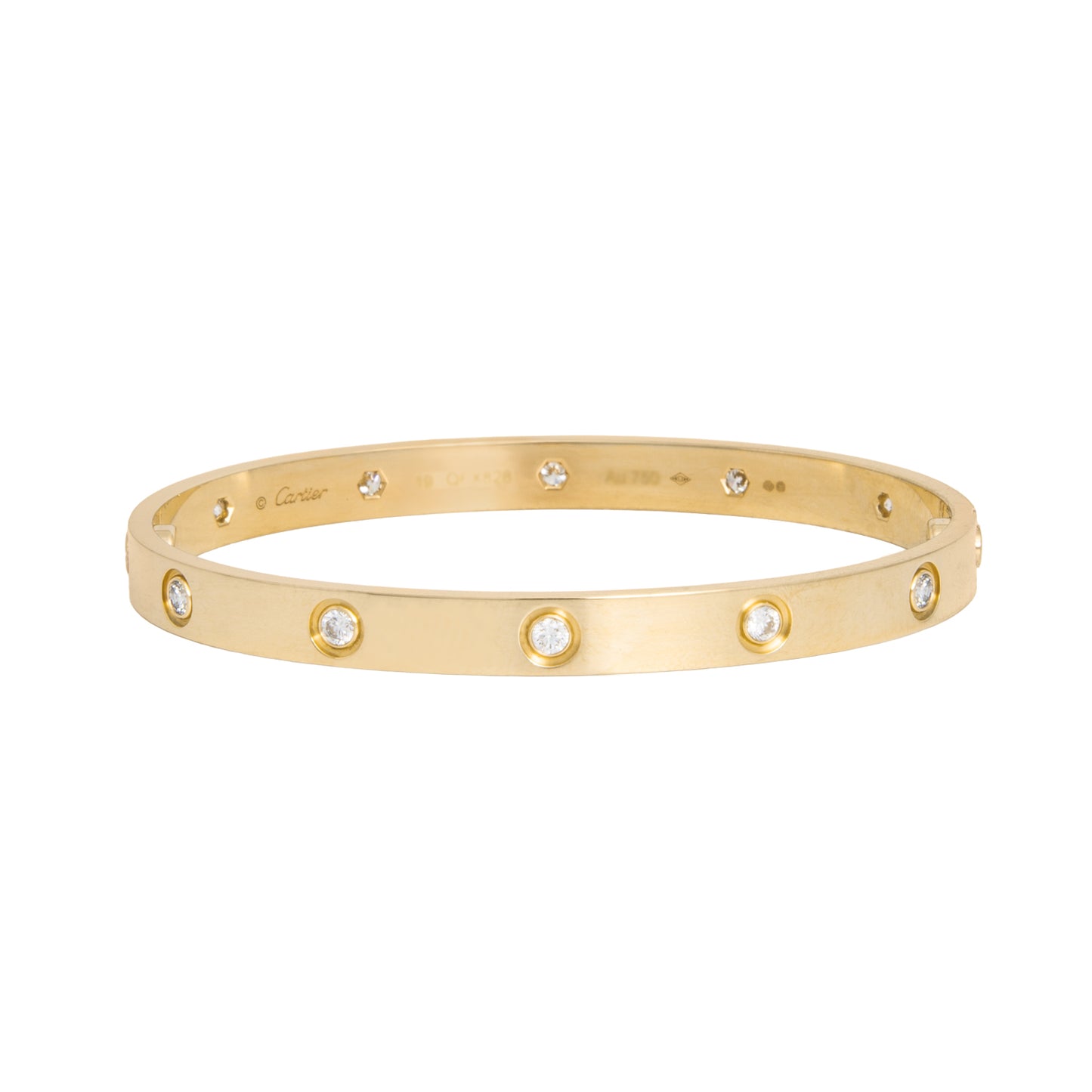 Brazalete Love Con Diamantes
