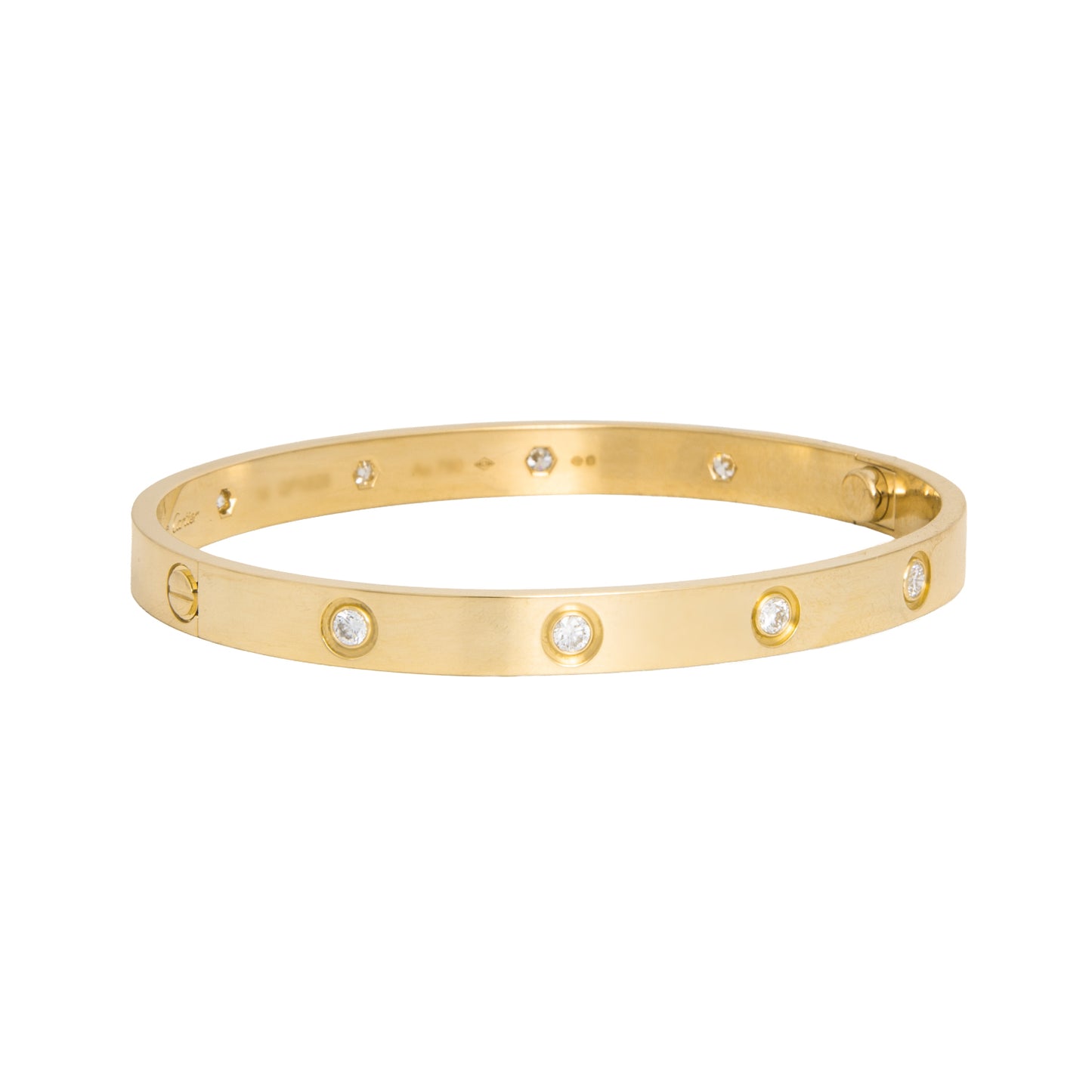 Brazalete Love Con Diamantes