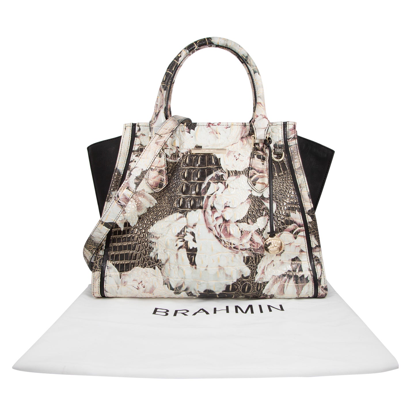 Bolso Con Estampado de Flores