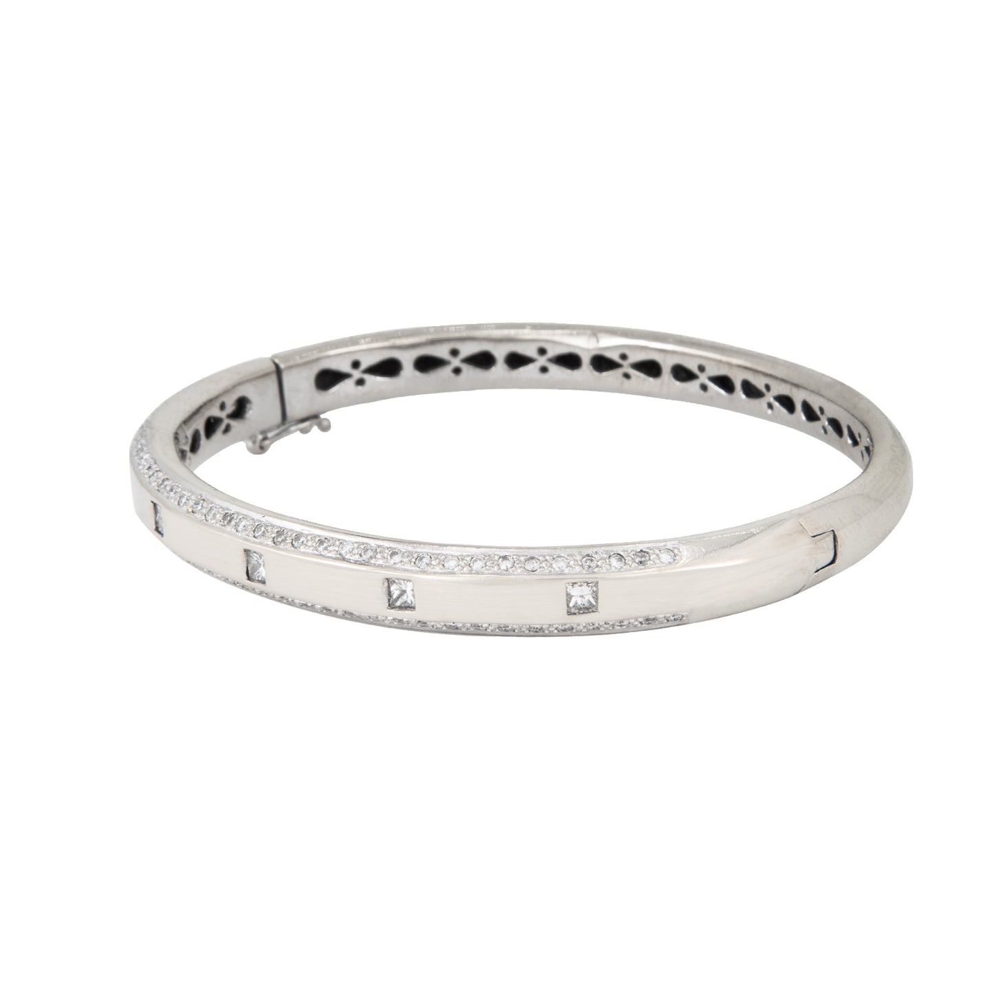 Brazalete Oro Blanco