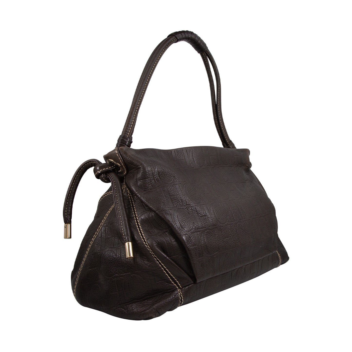 Bolso En Piel Café