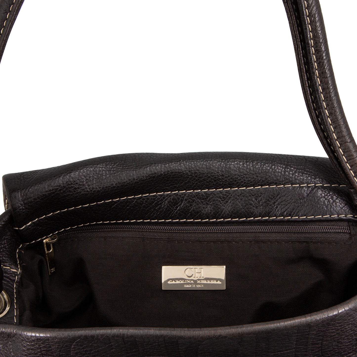 Bolso En Piel Café