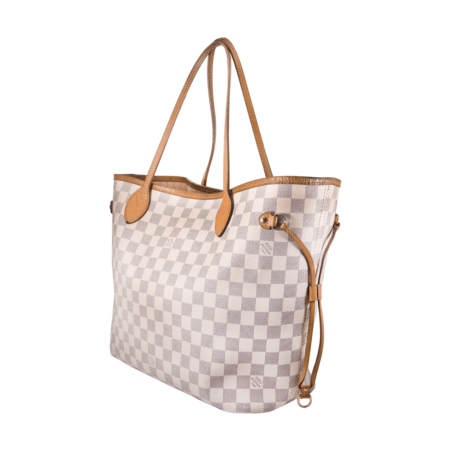Bolso Neverfull Damier Azur
