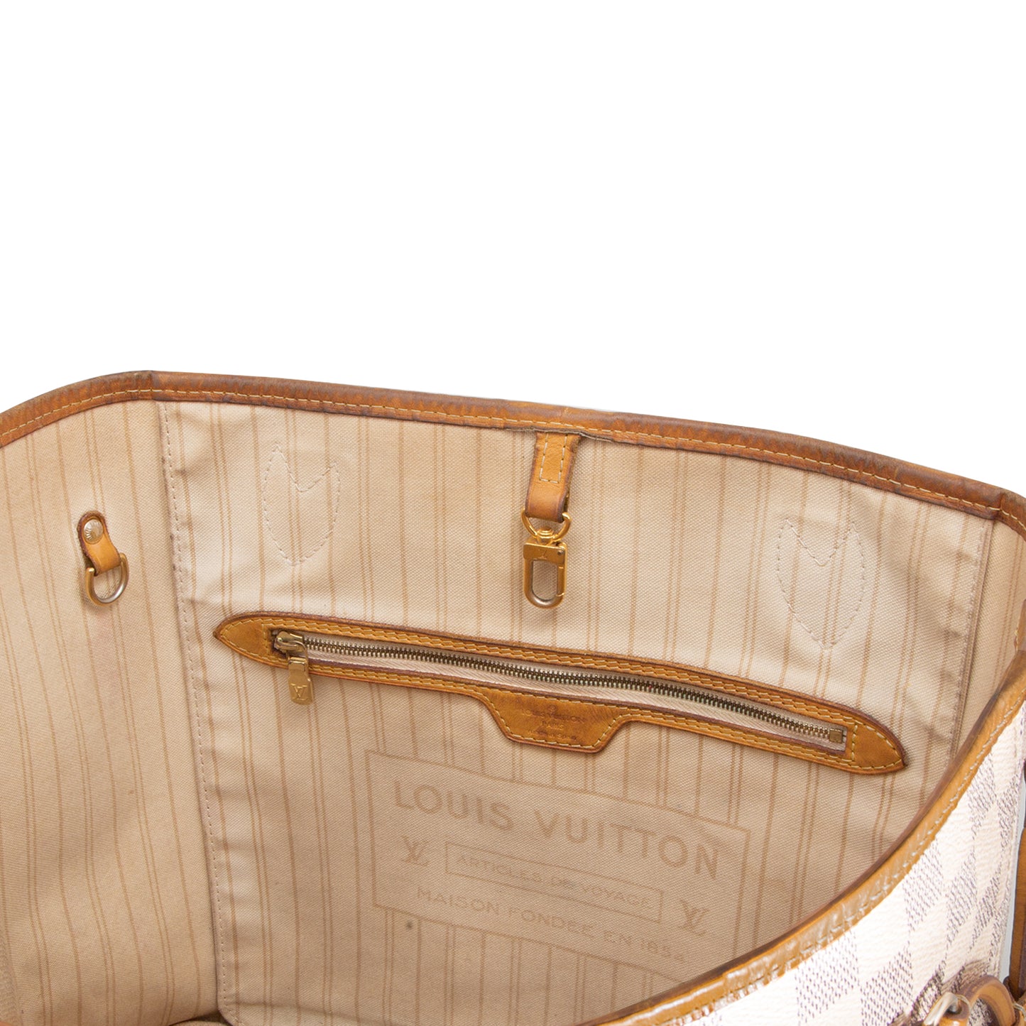 Bolso Neverfull Damier Azur