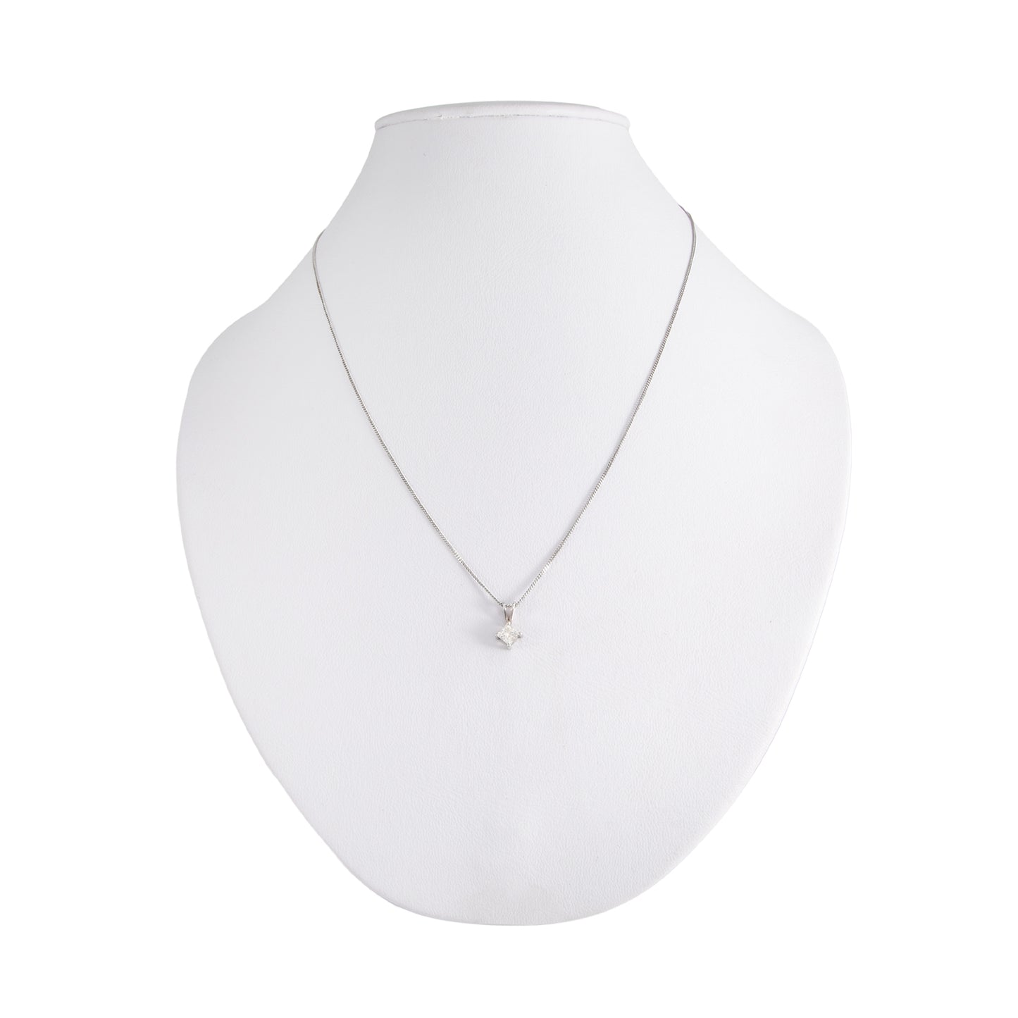 Gargantilla Con Dije Diamante Corte Princess