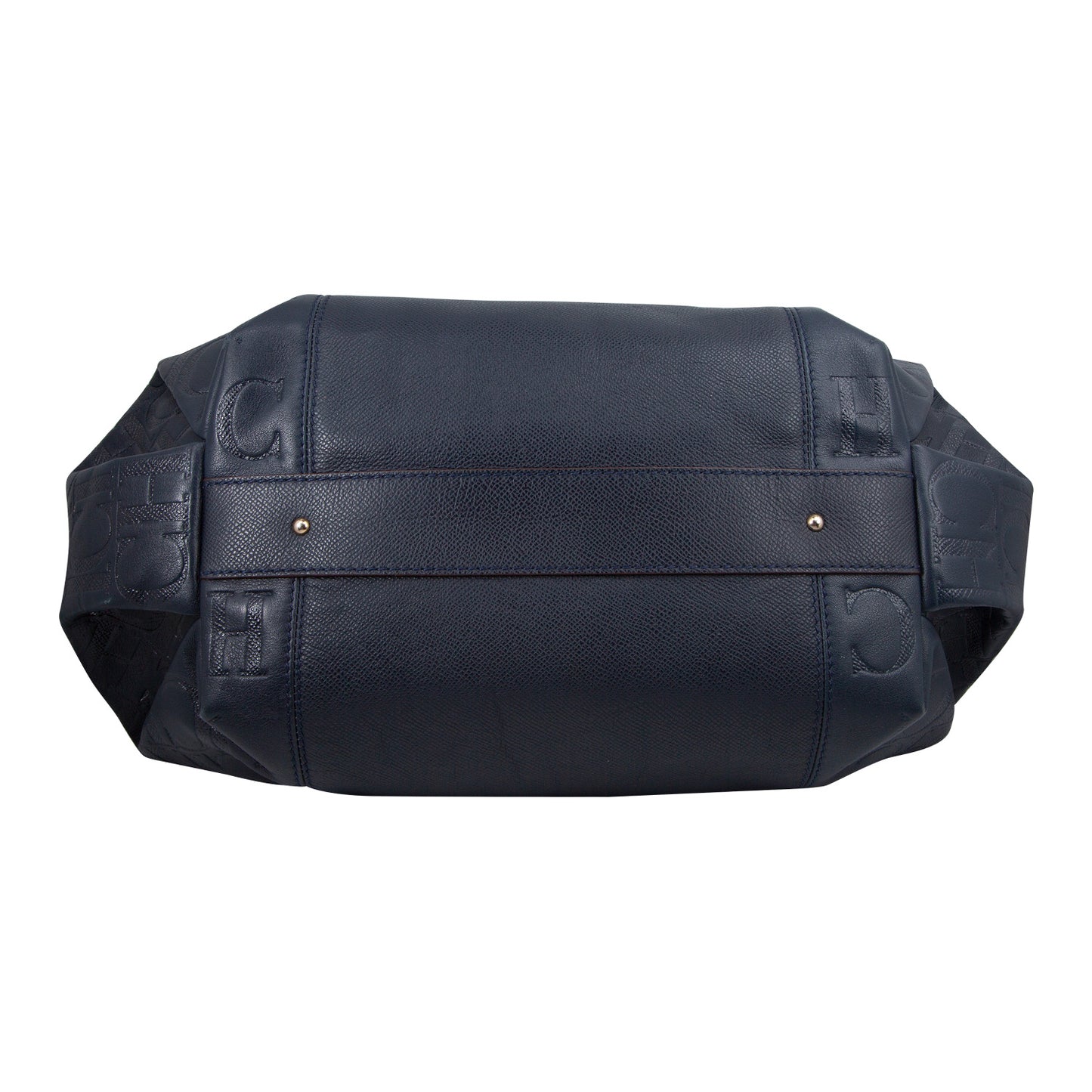 Bolso En Piel Color Azul