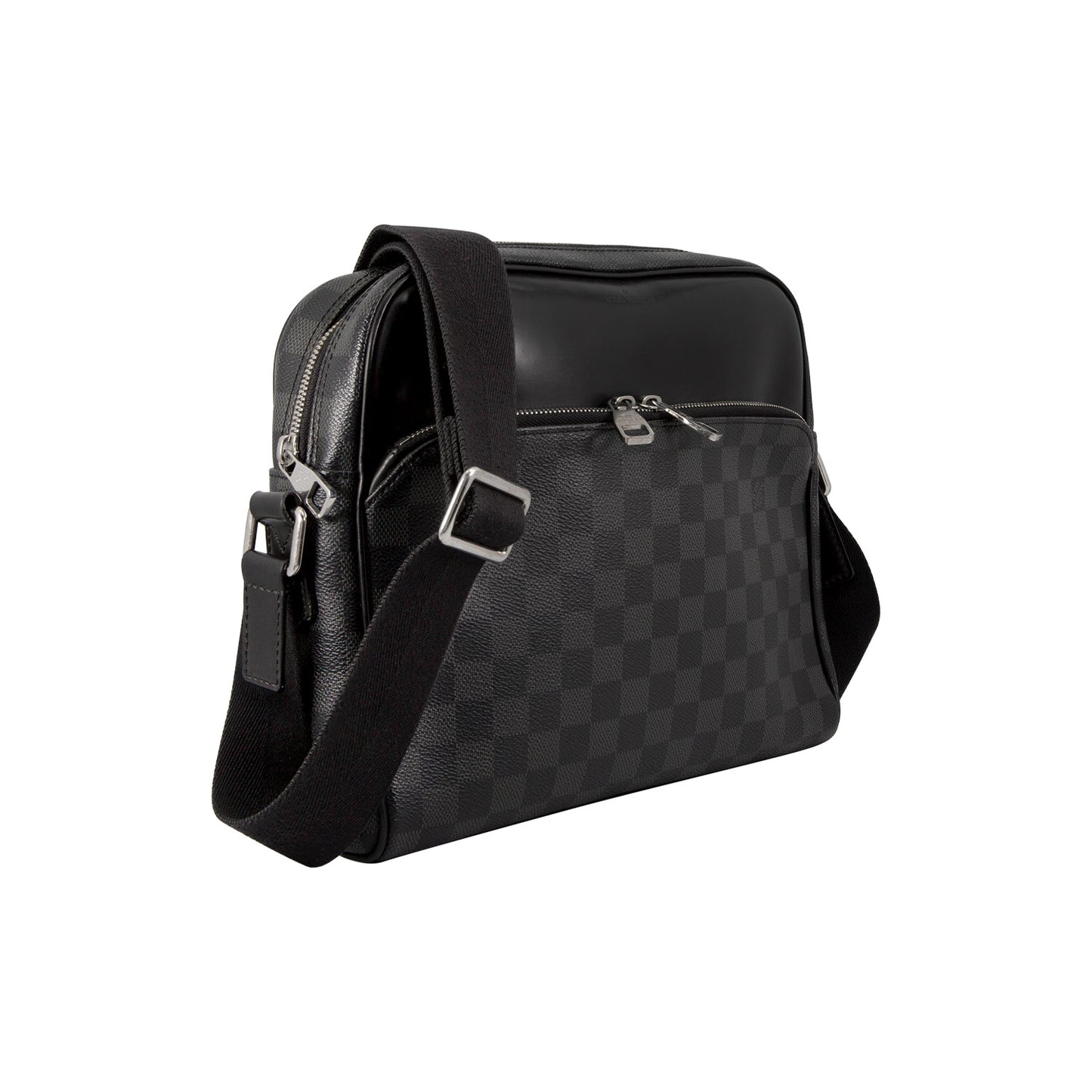 Bandolera Dayton Reporter MM Damier Graphite