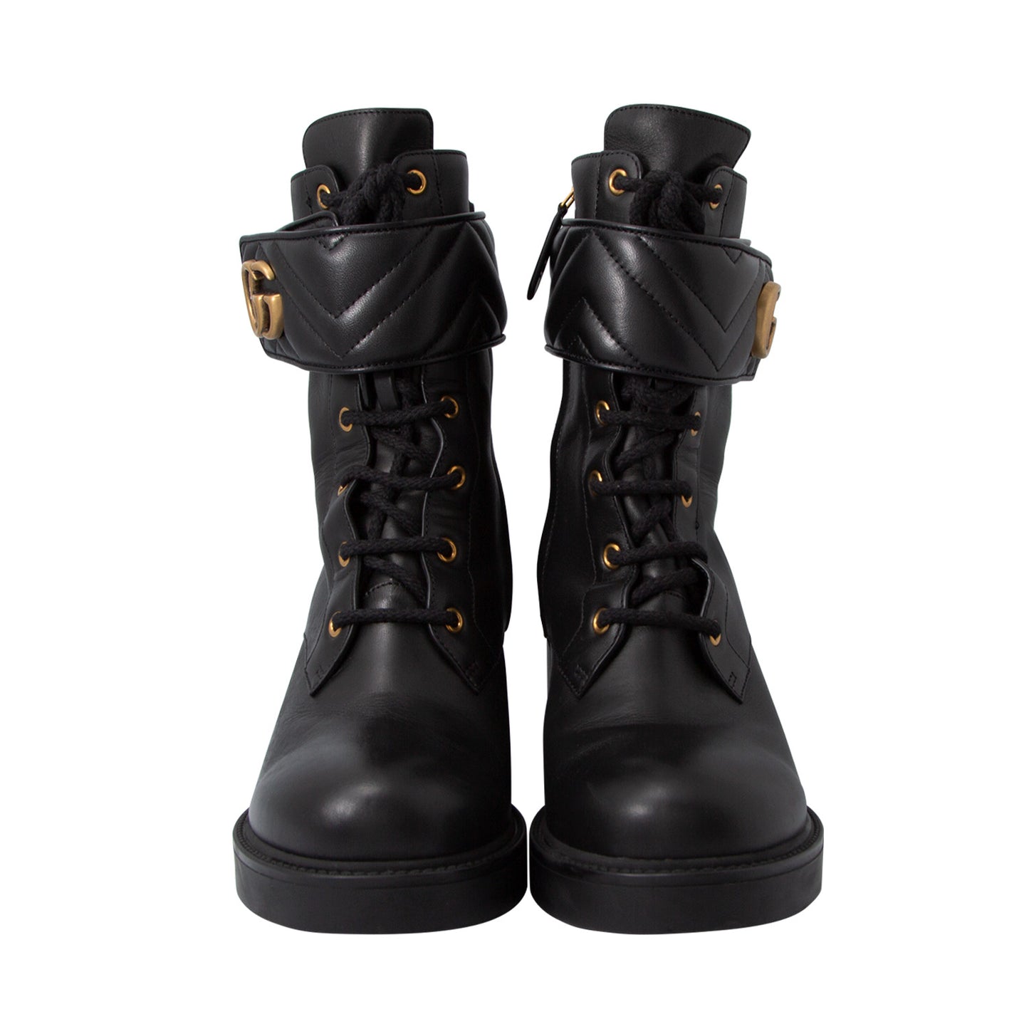Botas Negras De Tacón Alto