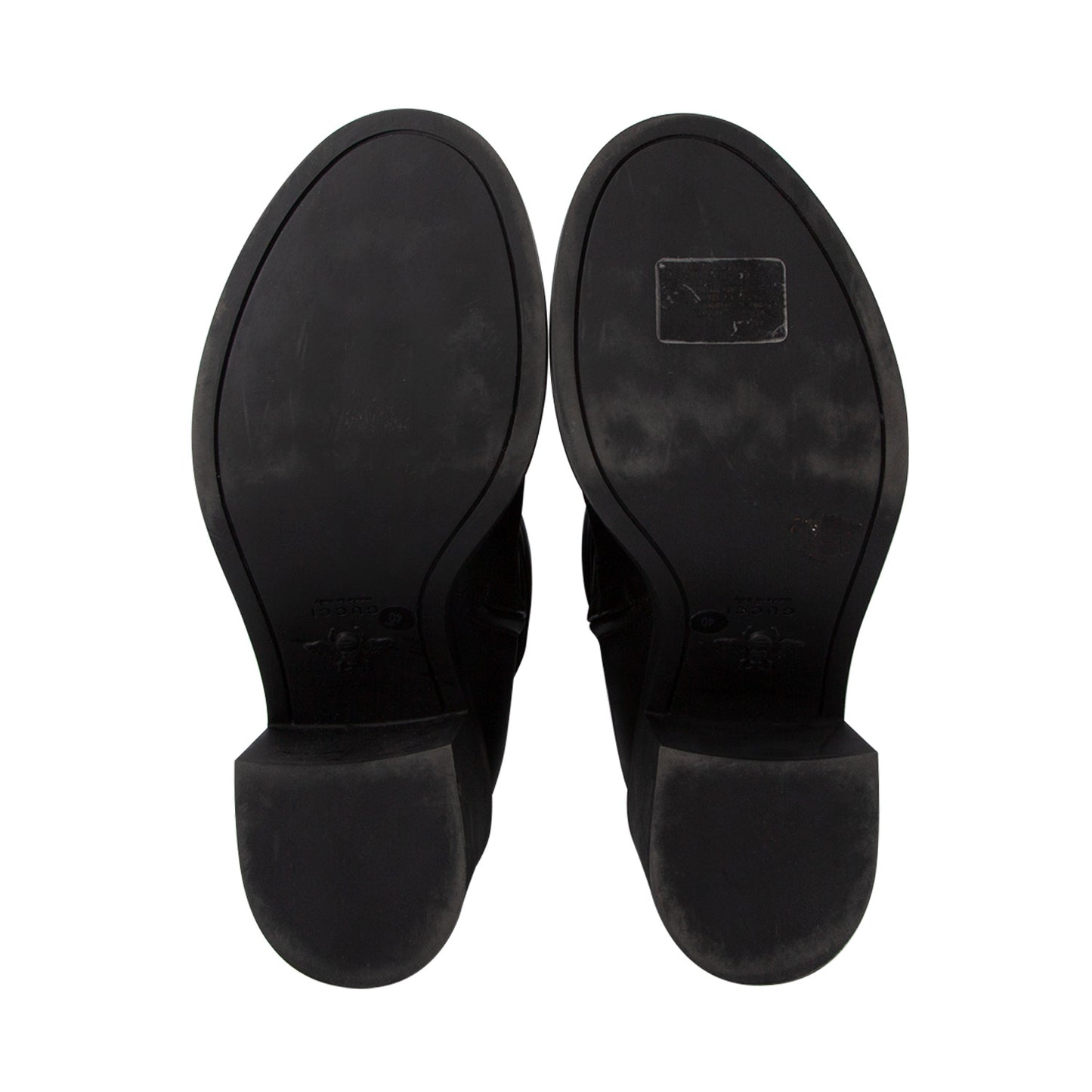 Botas Negras De Tacón Alto
