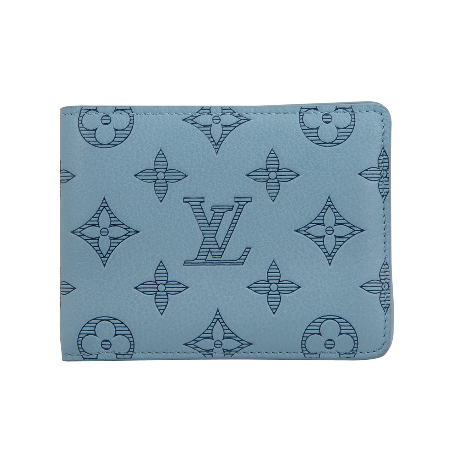 Cartera Monogram Azul