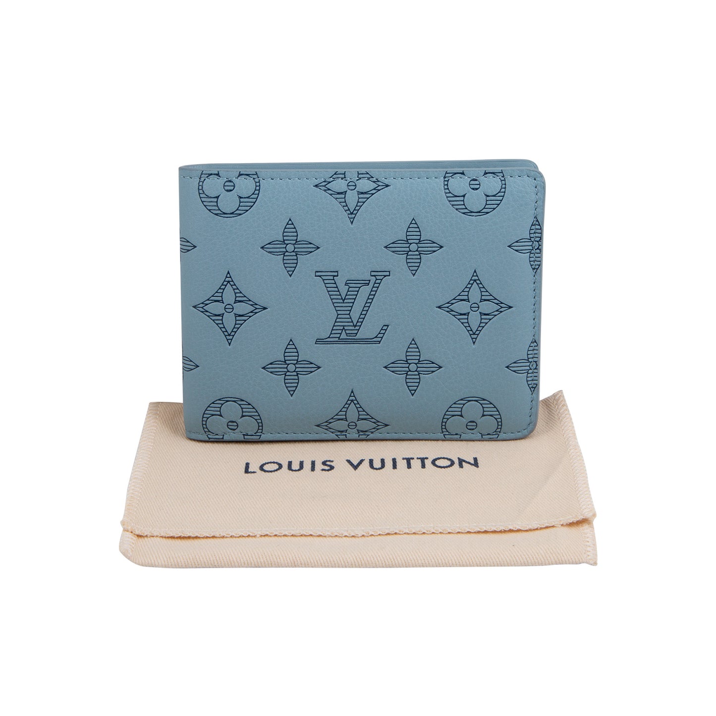 Cartera Monogram Azul