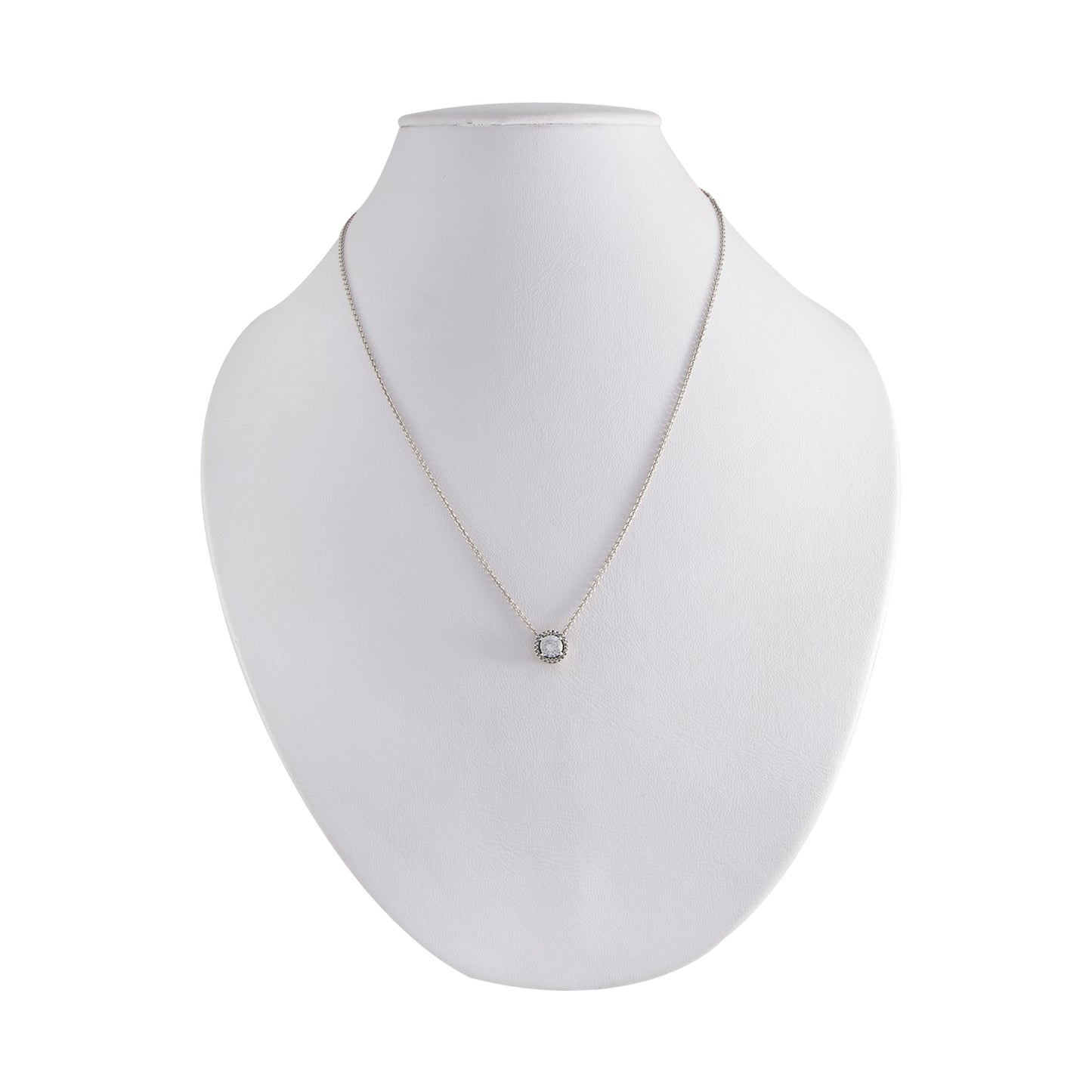 Collar Halo Redondo Brillante