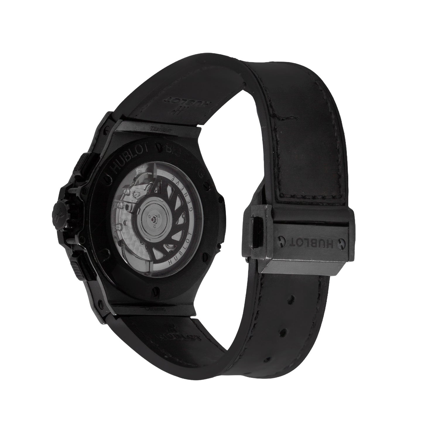 Hublot Big Bang Shiny All Black Diamonds 41mm