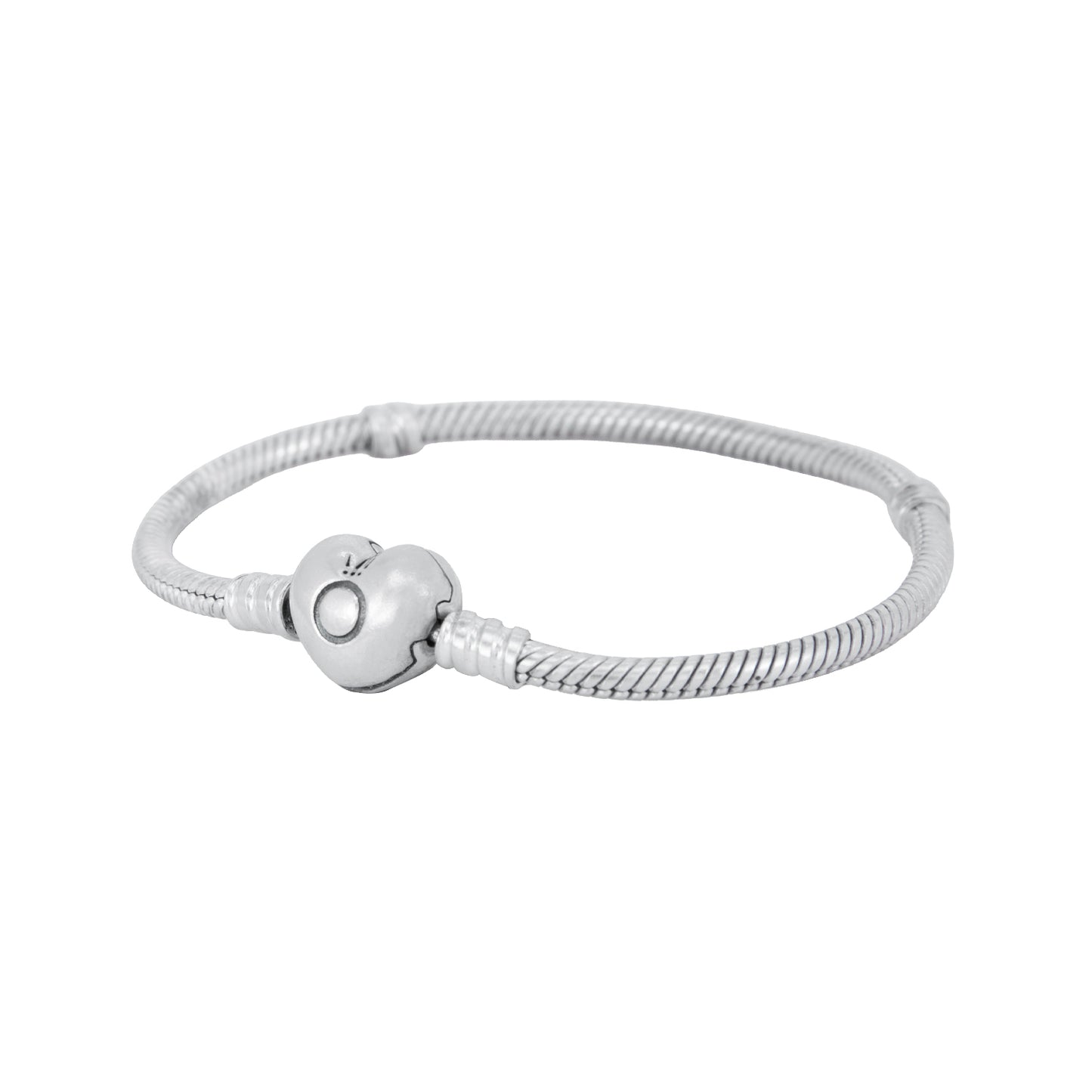 Brazalete Moments con Broche De Corazón 16 cm